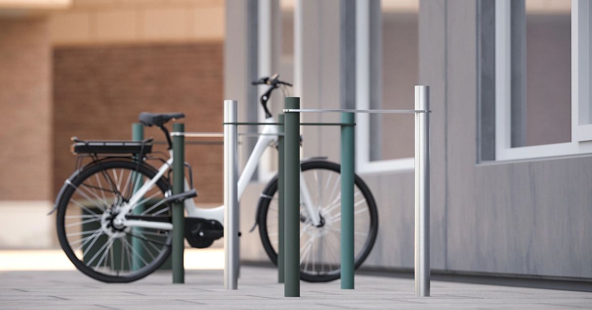 Trio Bike Rack Forms Forms+Surfaces: Eleven Bike Rack