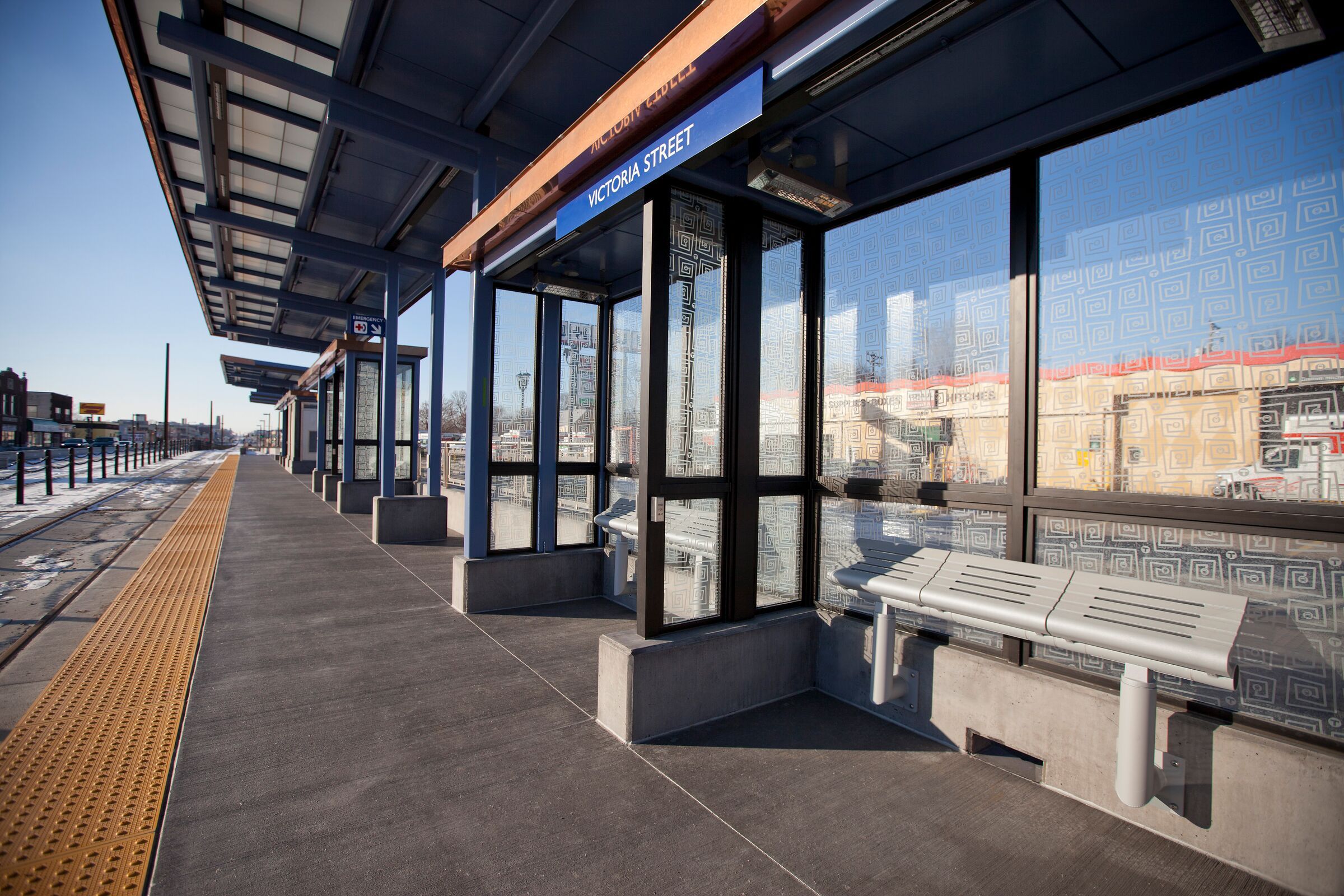 Forms+Surfaces Victoria Street Station Metro Transit Green Line