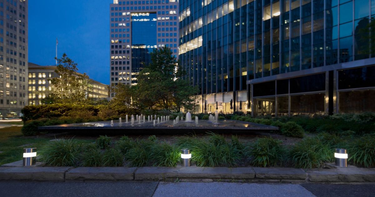 Pathway Light Column Large Forms+Surfaces: Light Column Pathway Bollard