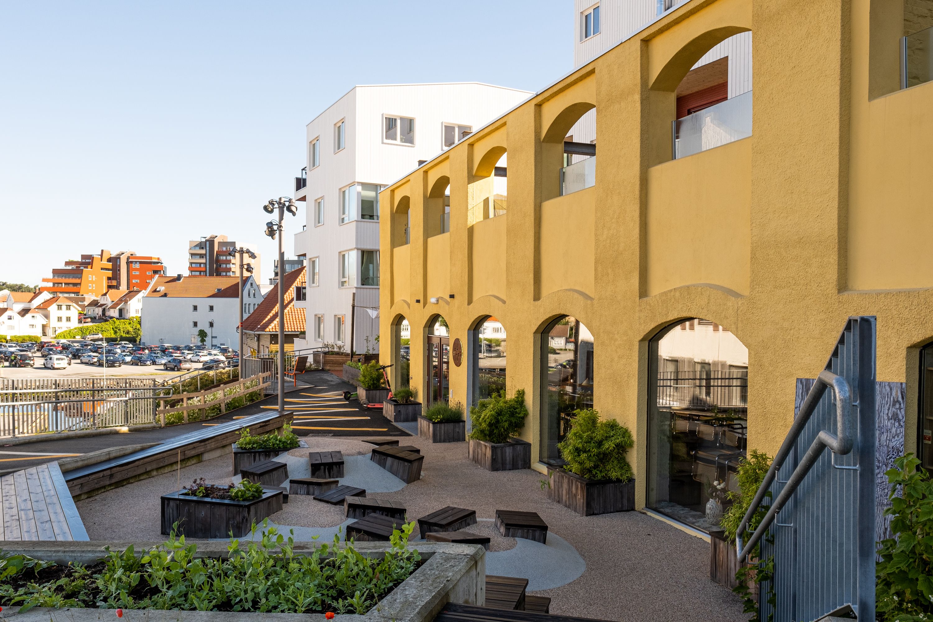 Gamle industrilokaler omgjort til spennende spisesteder og kafeer