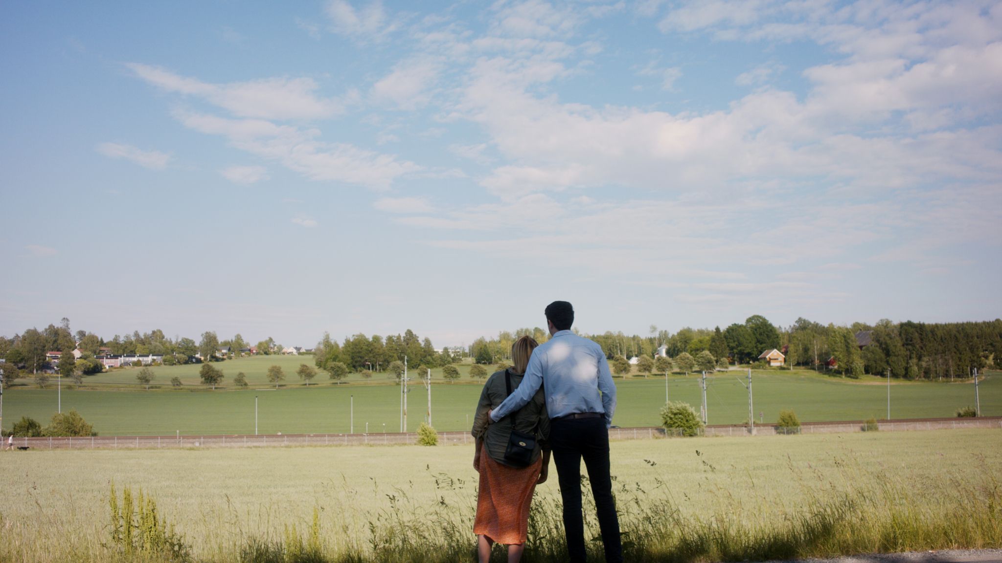 Par ser ut mot jorde på Ås. 