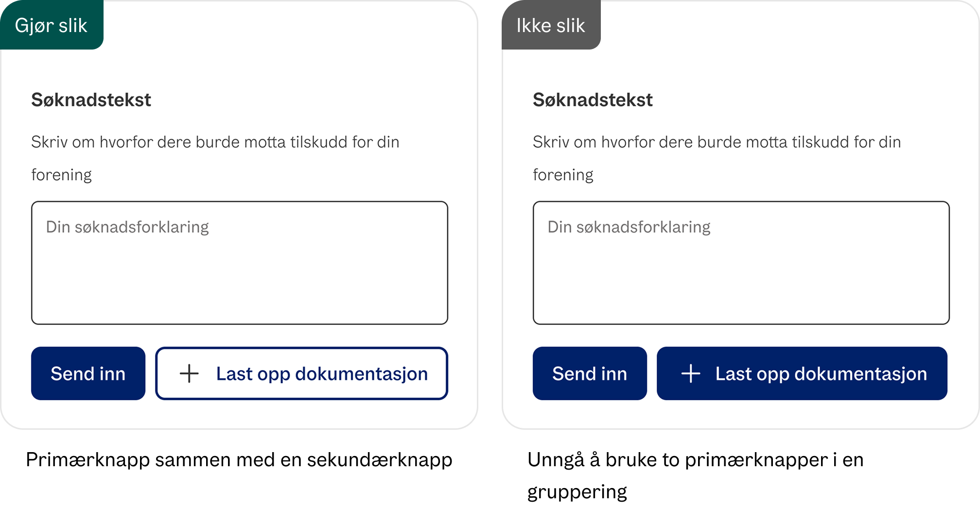 Knappegruppering