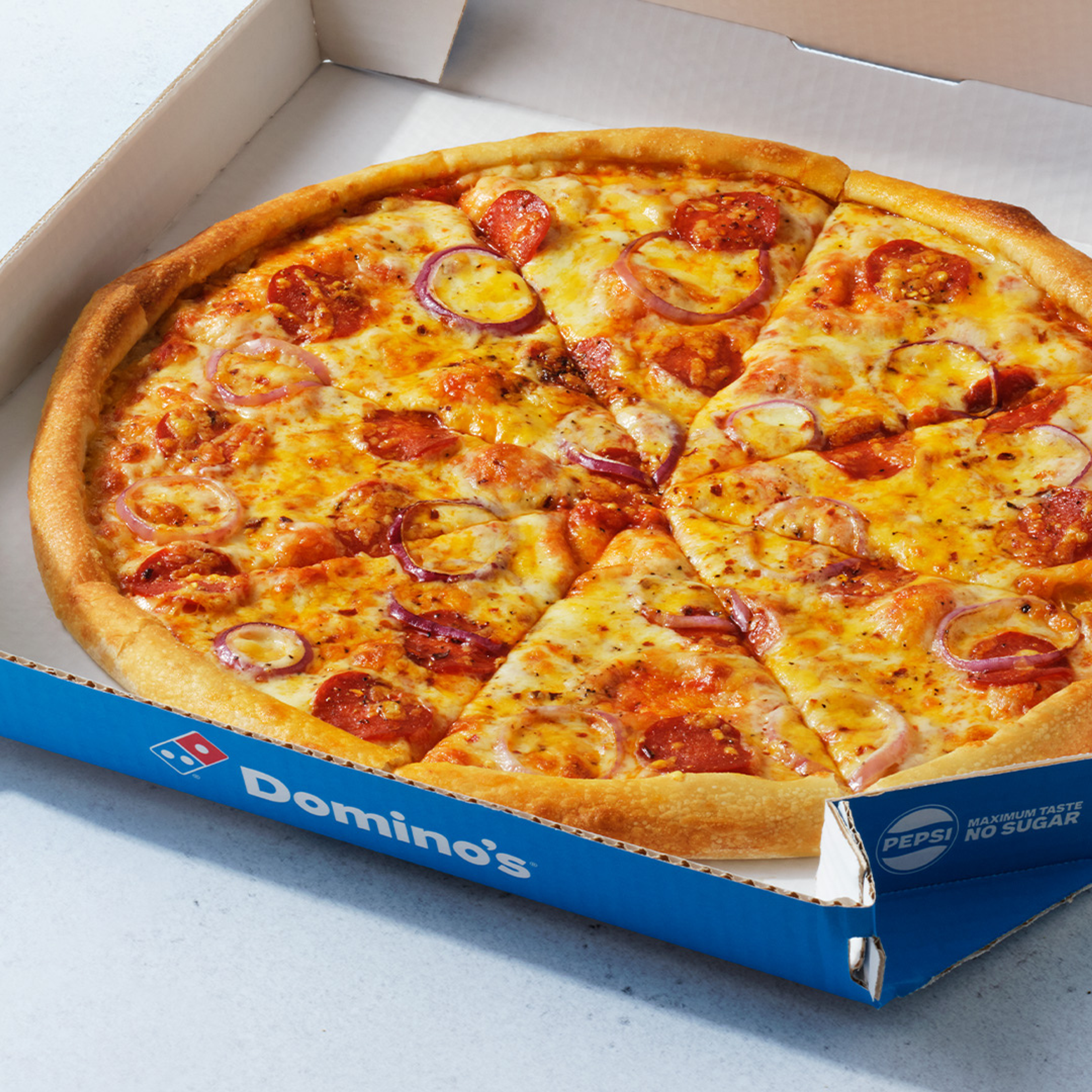 Pizza fra Domino's Pizza