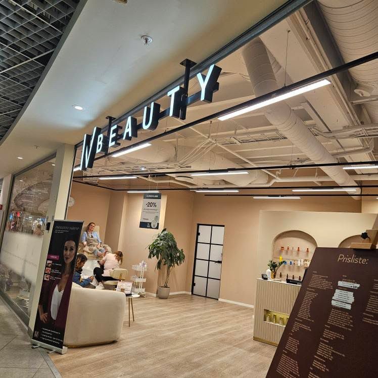 Inngangspartiet til IV Beauty