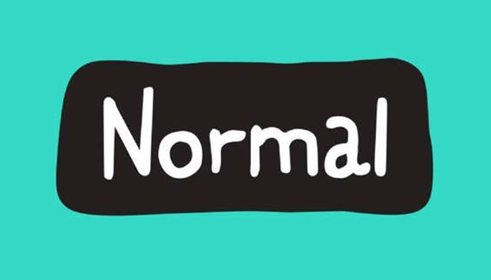 Logoen til butikken Normal.