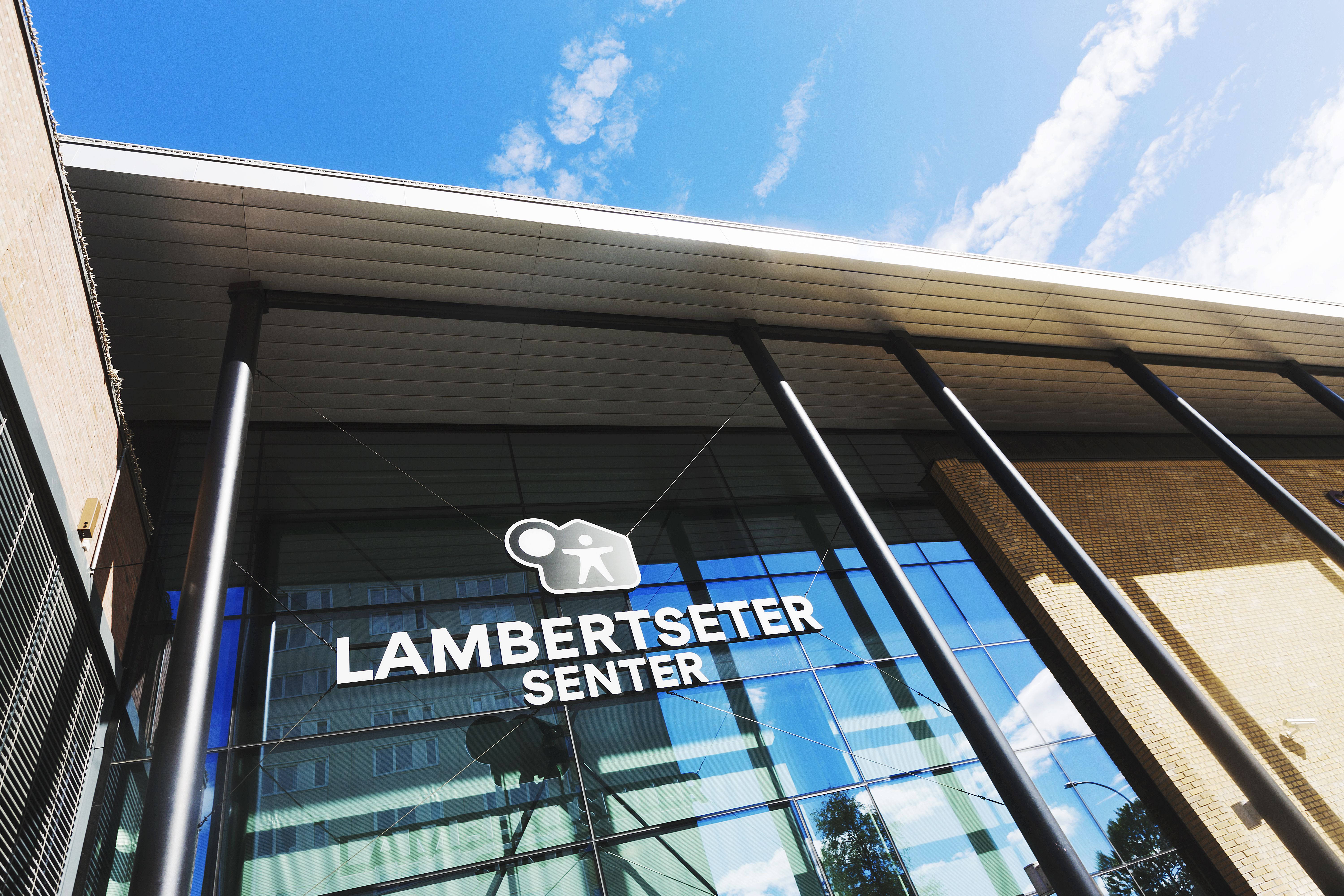 Bilde av fasade Lambertseter senter