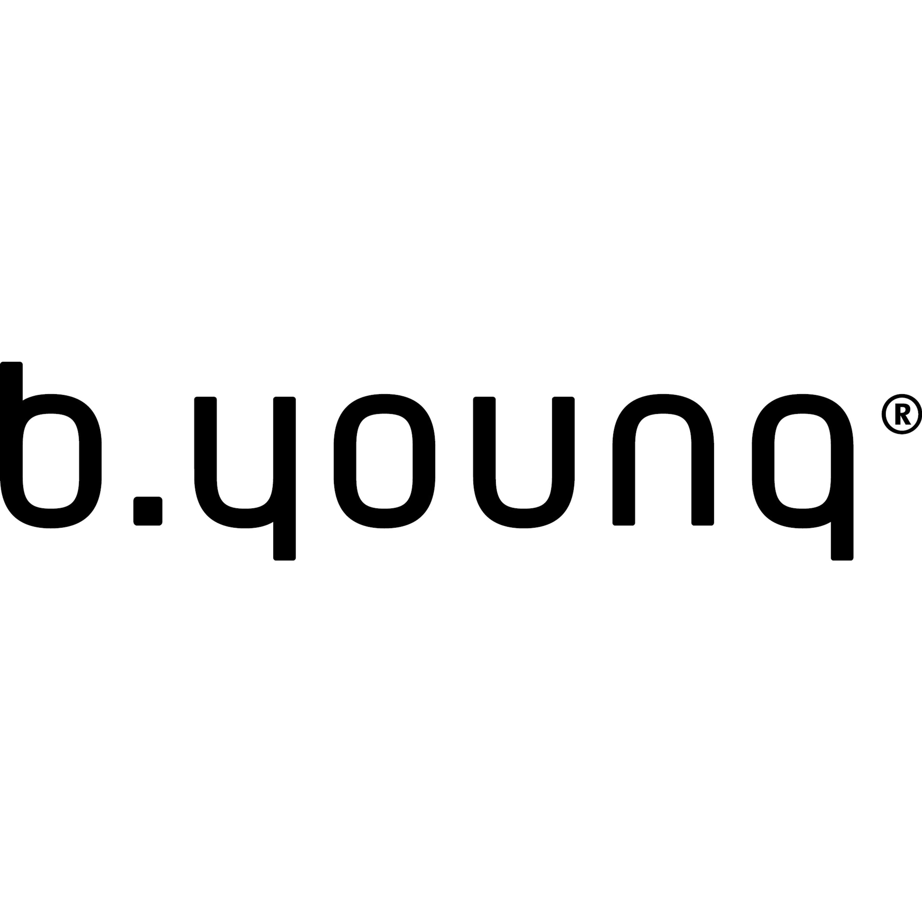 b.young. Logo.