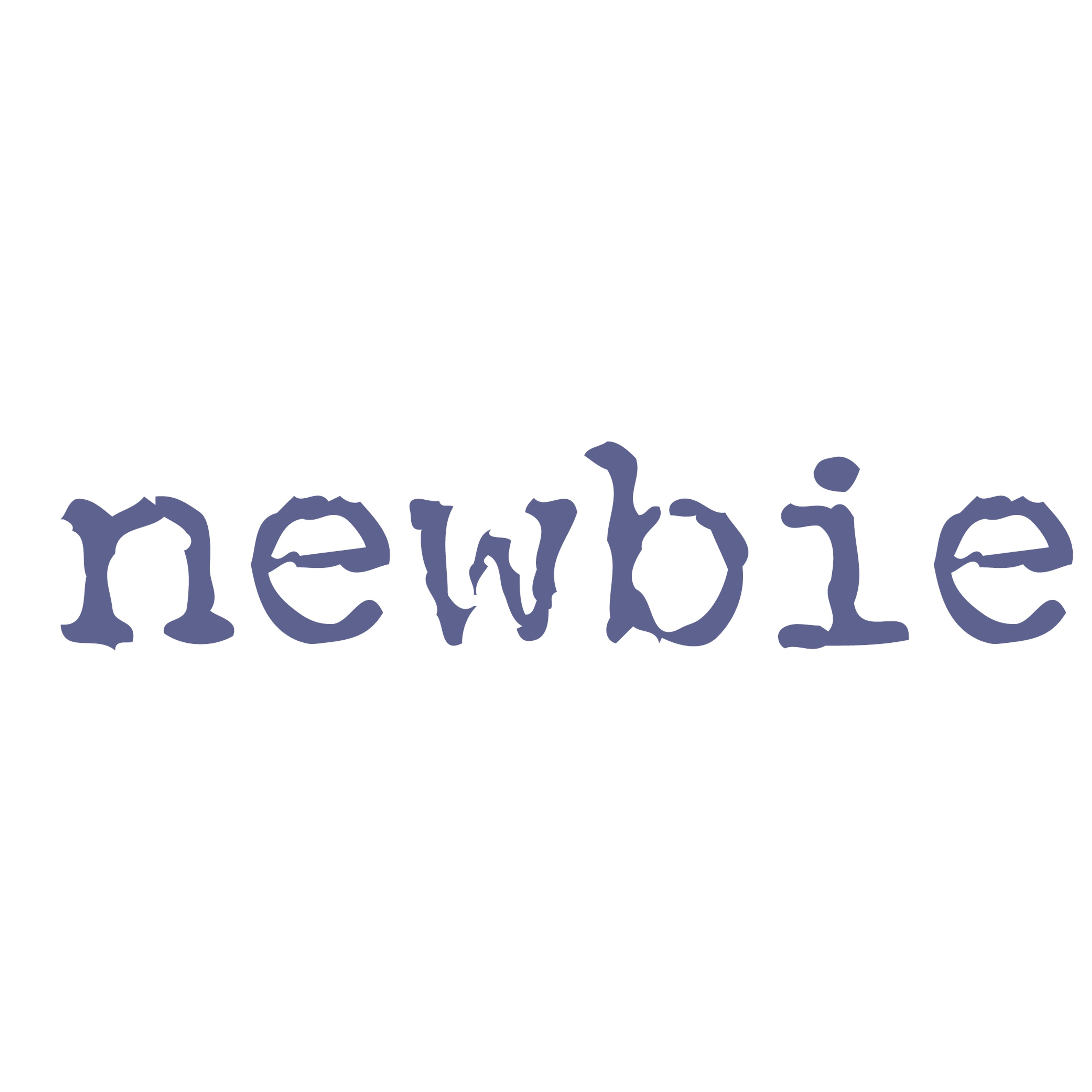 Newbie. Logo.