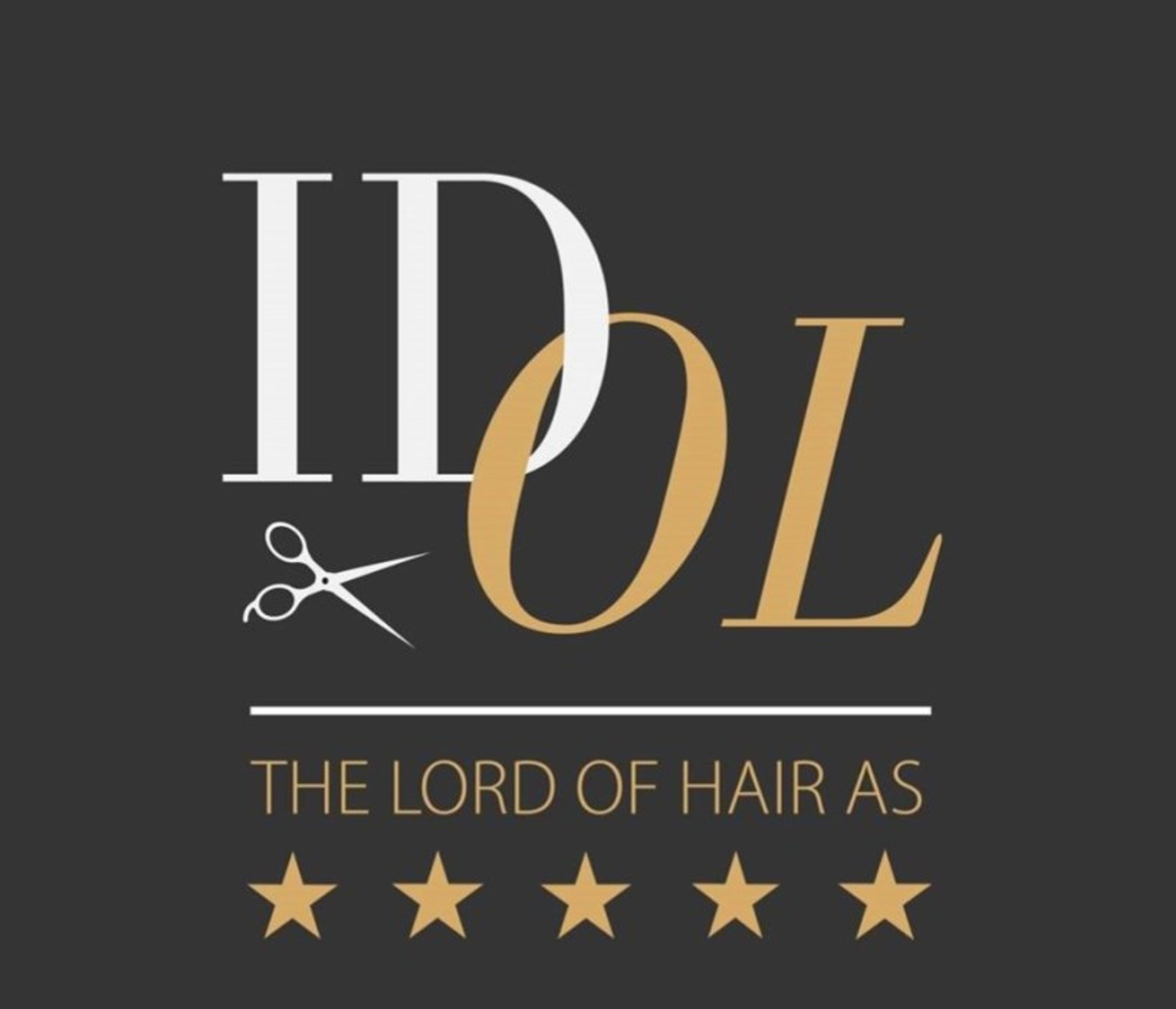 Idol Frisør. Logo.