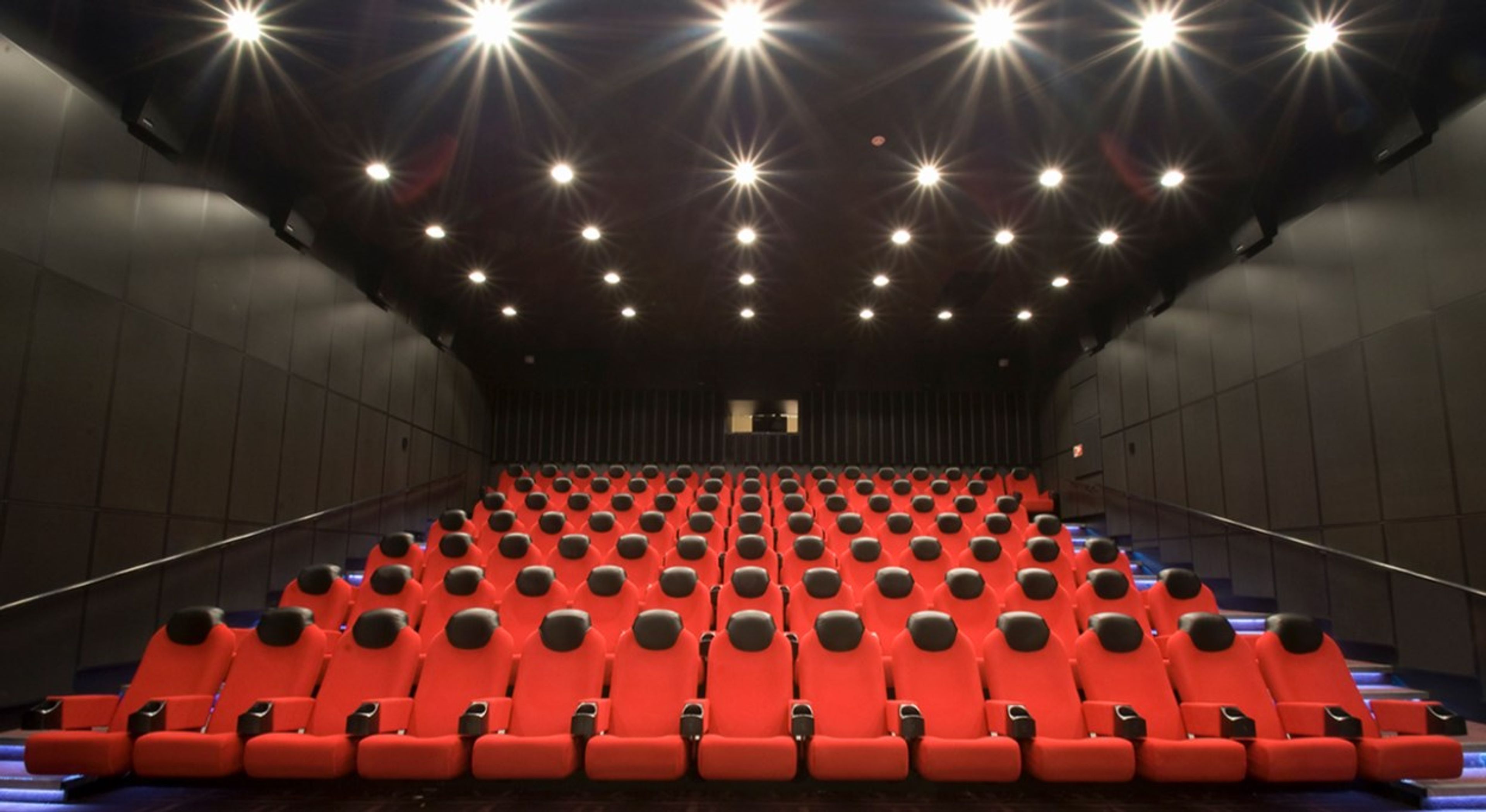 Kinosalen til Symra Kino. Foto.