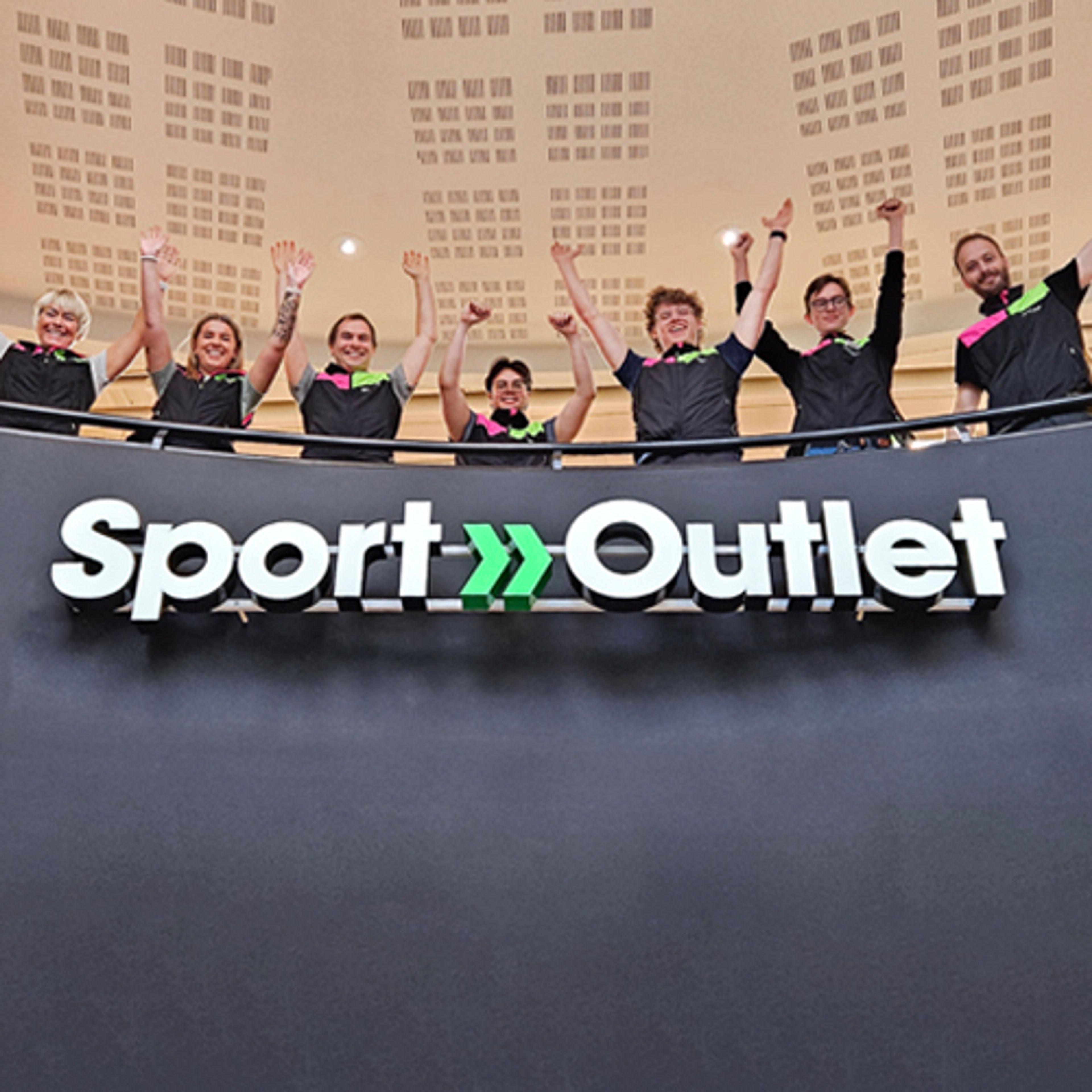 Ansatte fra Sportoutlet Holmlia