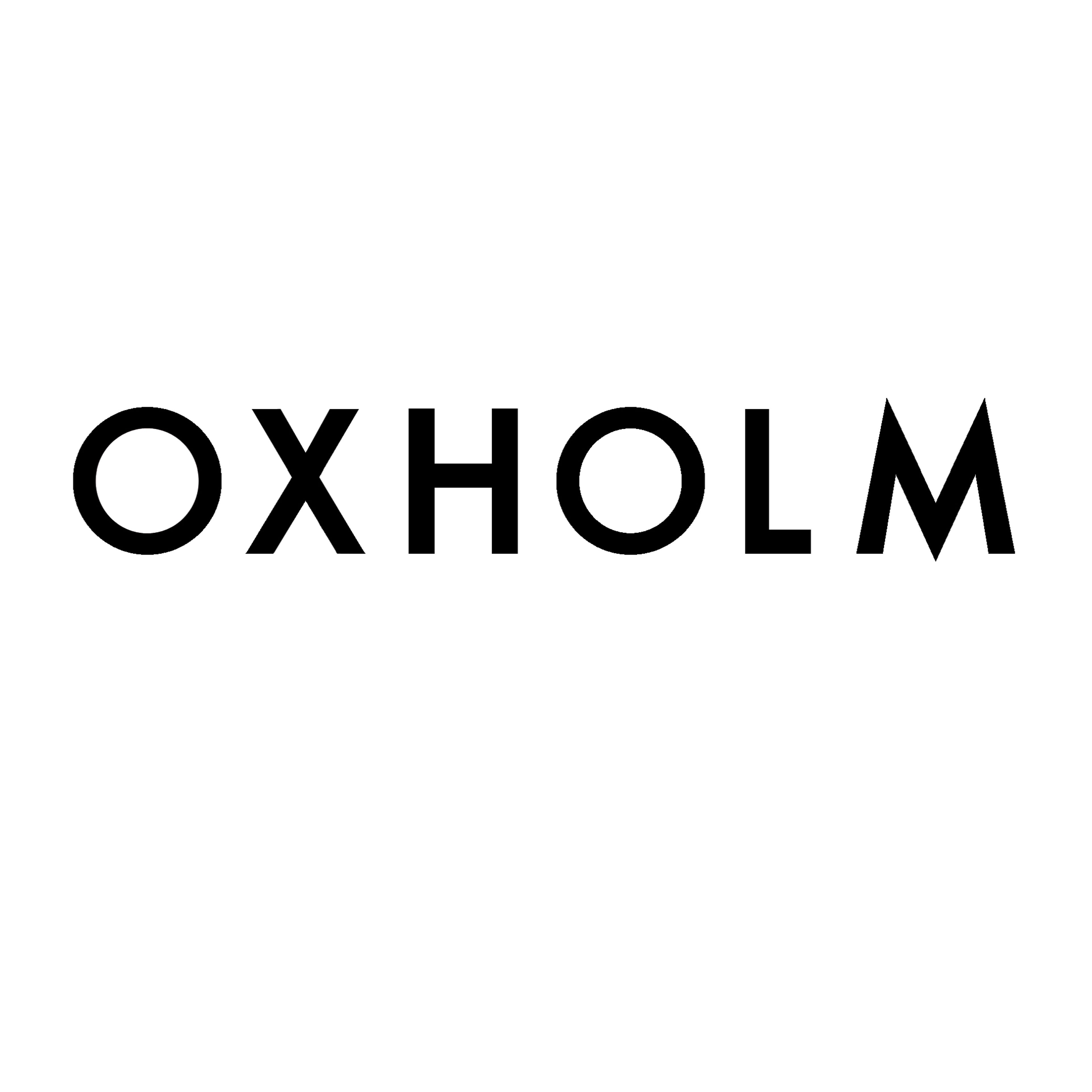 Oxholm. Logo.