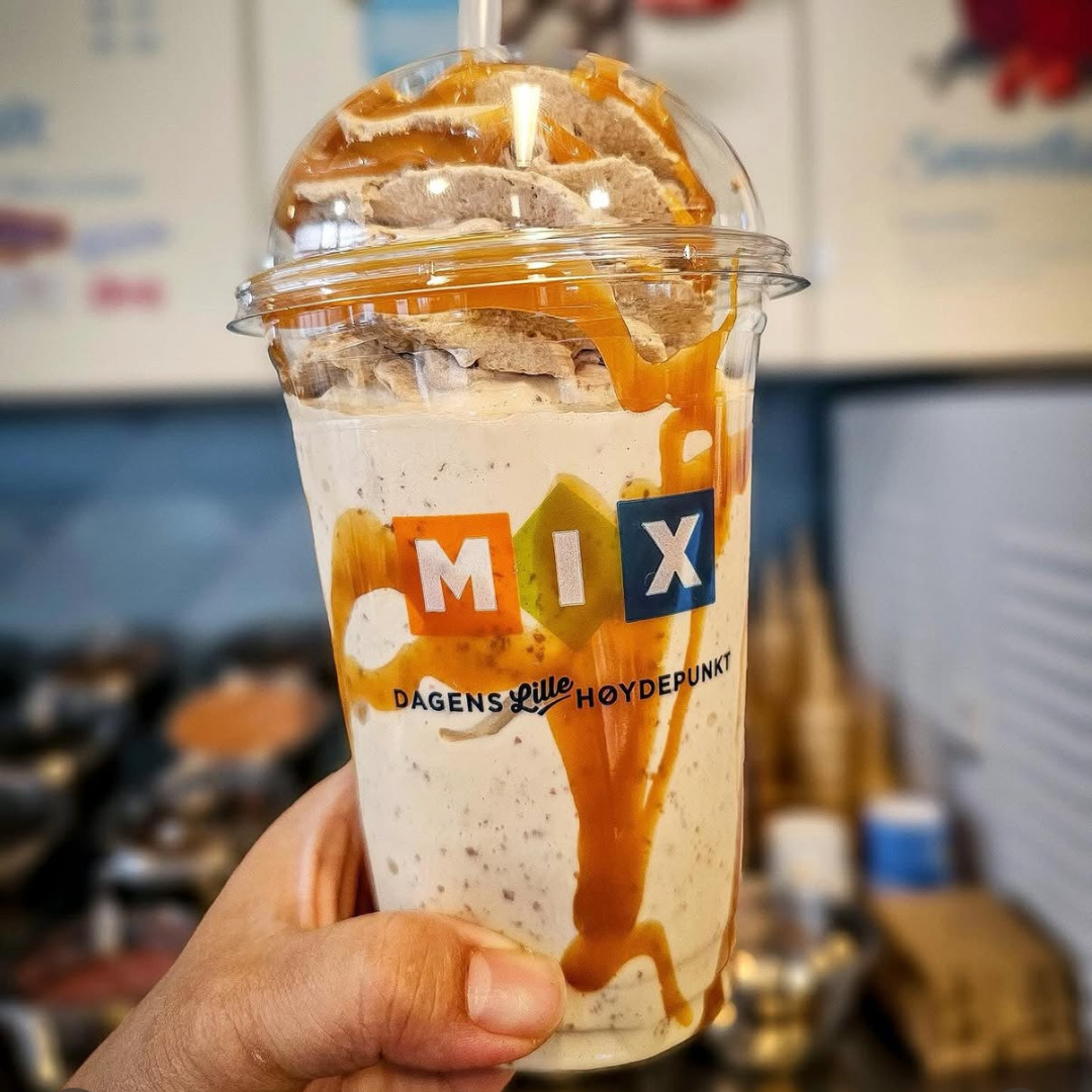 Milkshake fra MIX.