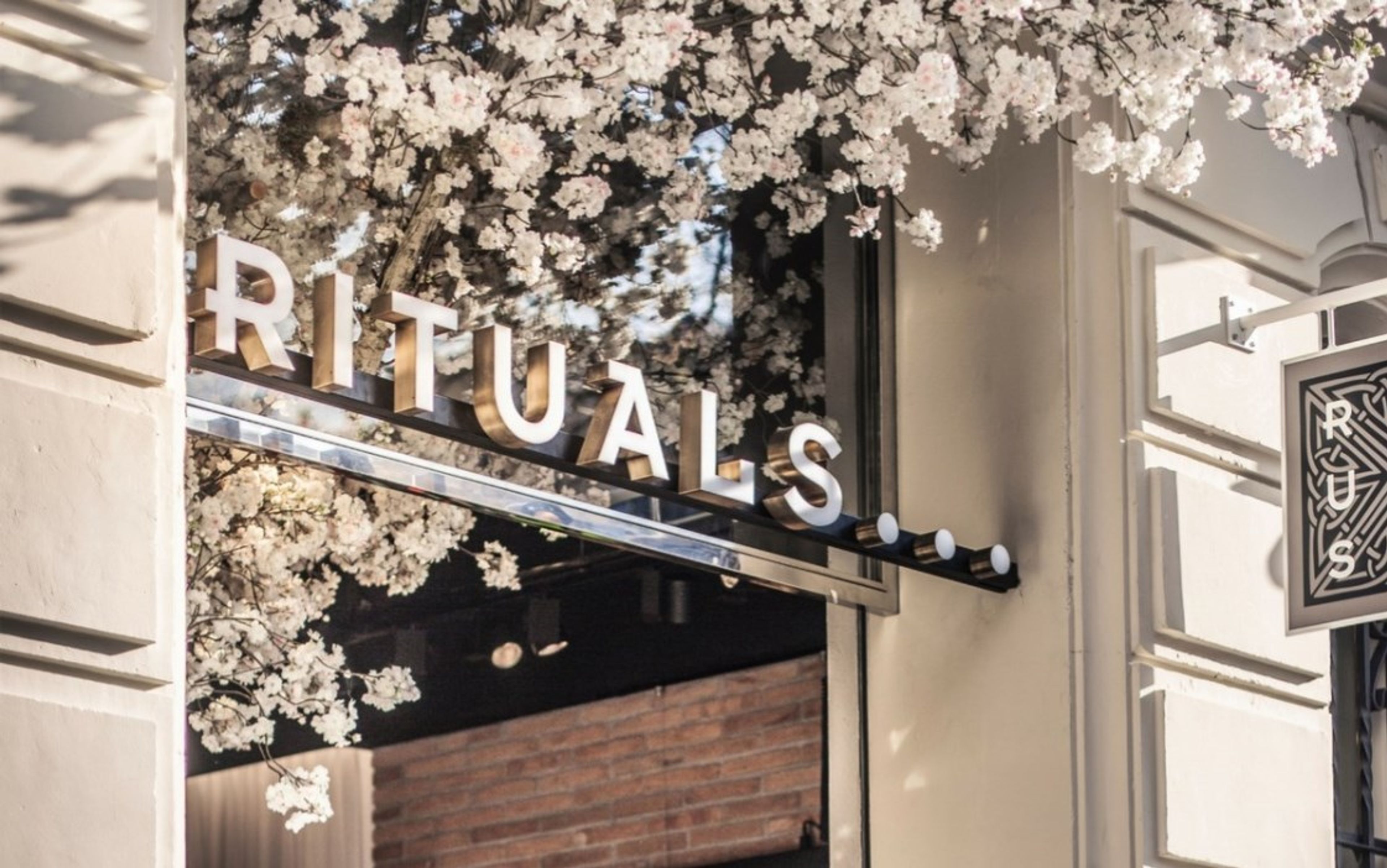 Innganspartiet til en av Rituals butikker. Foto.