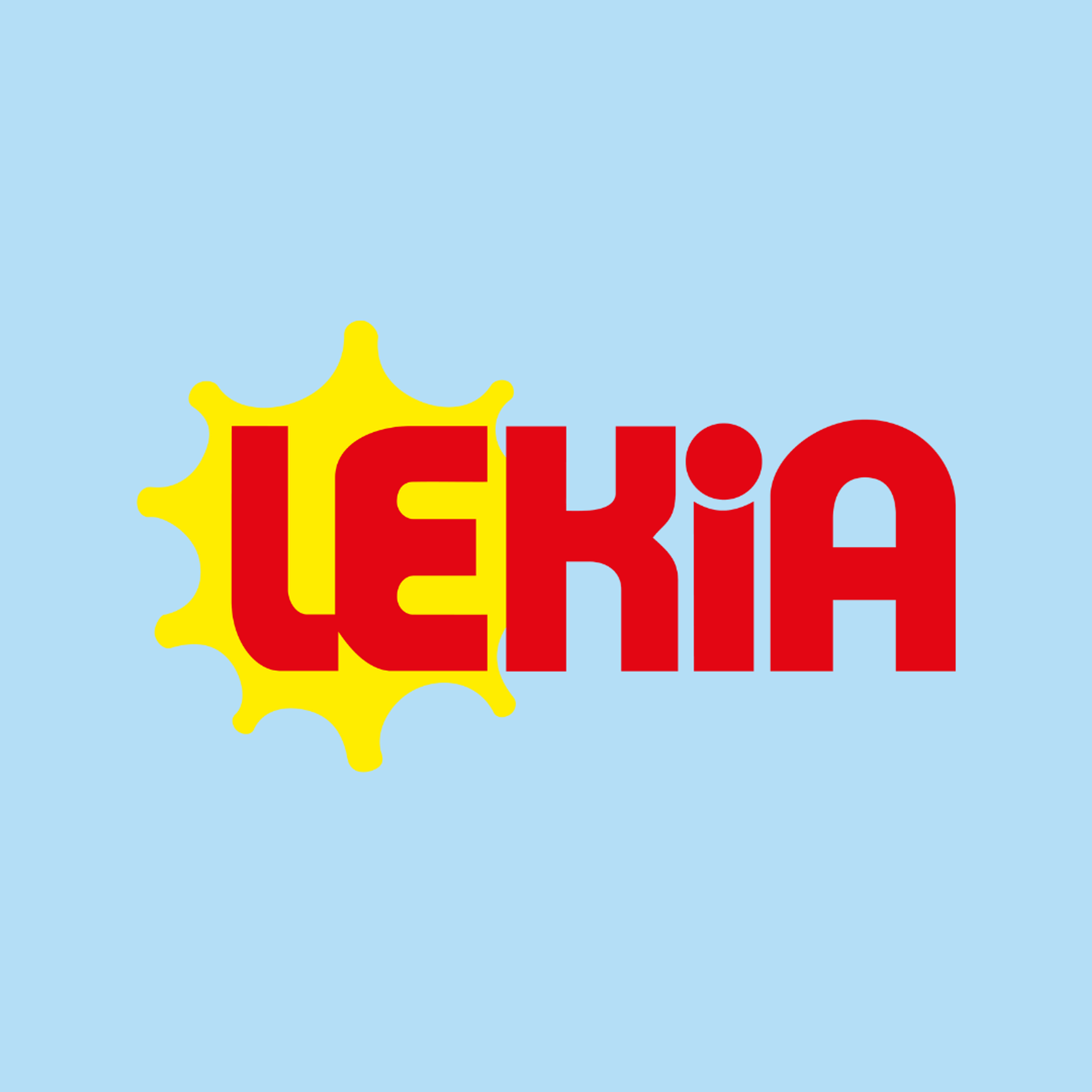 Lekia logo.