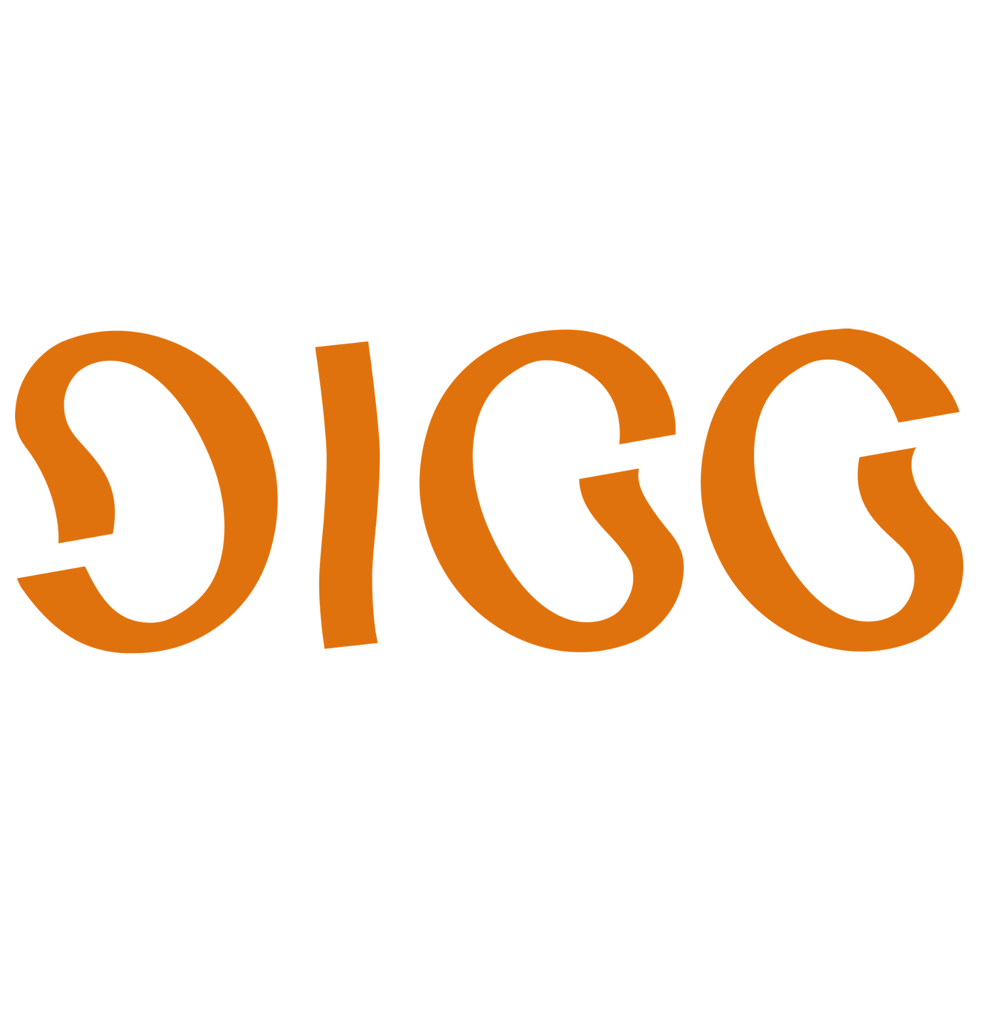 Digg Pizza Logo.