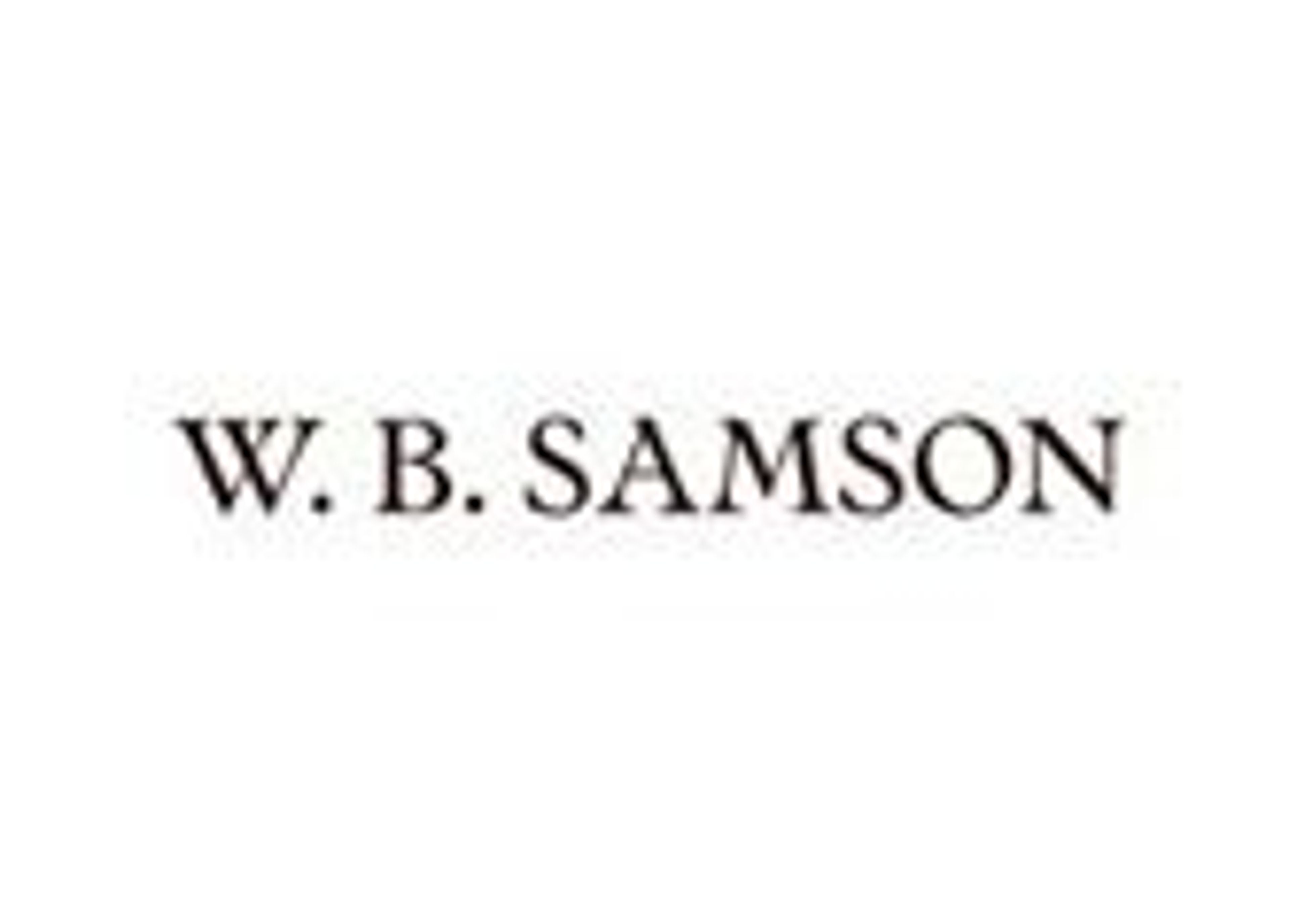 W.B. Samson. Logo.