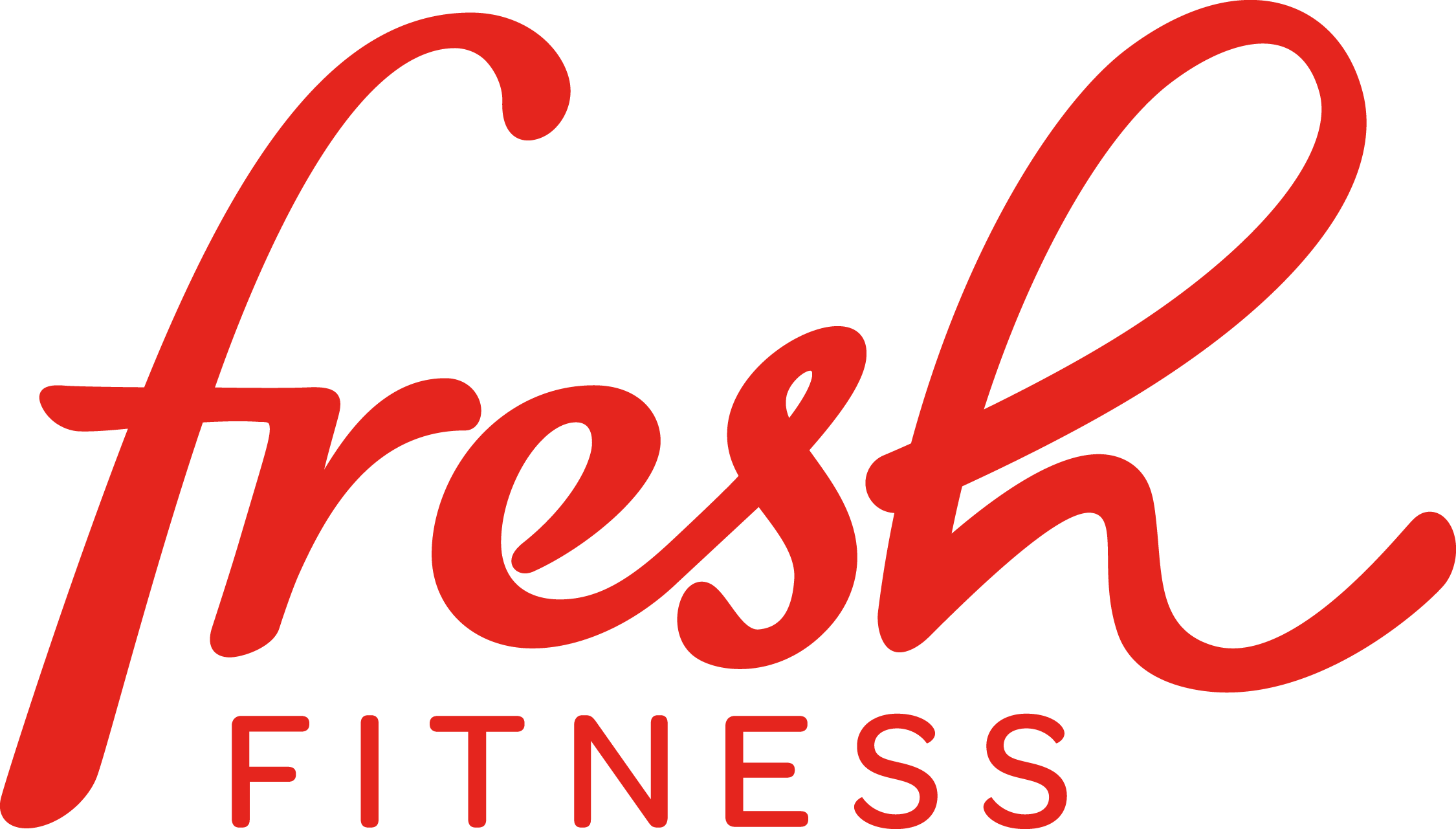 Fresh fitness logo.