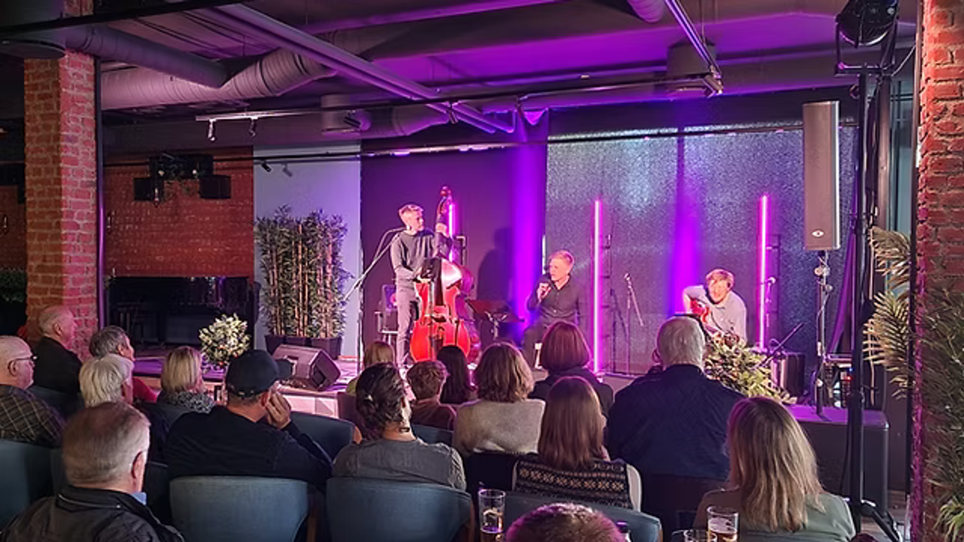 Bilde fra et arrangement på Holmlia Kulturhavn.