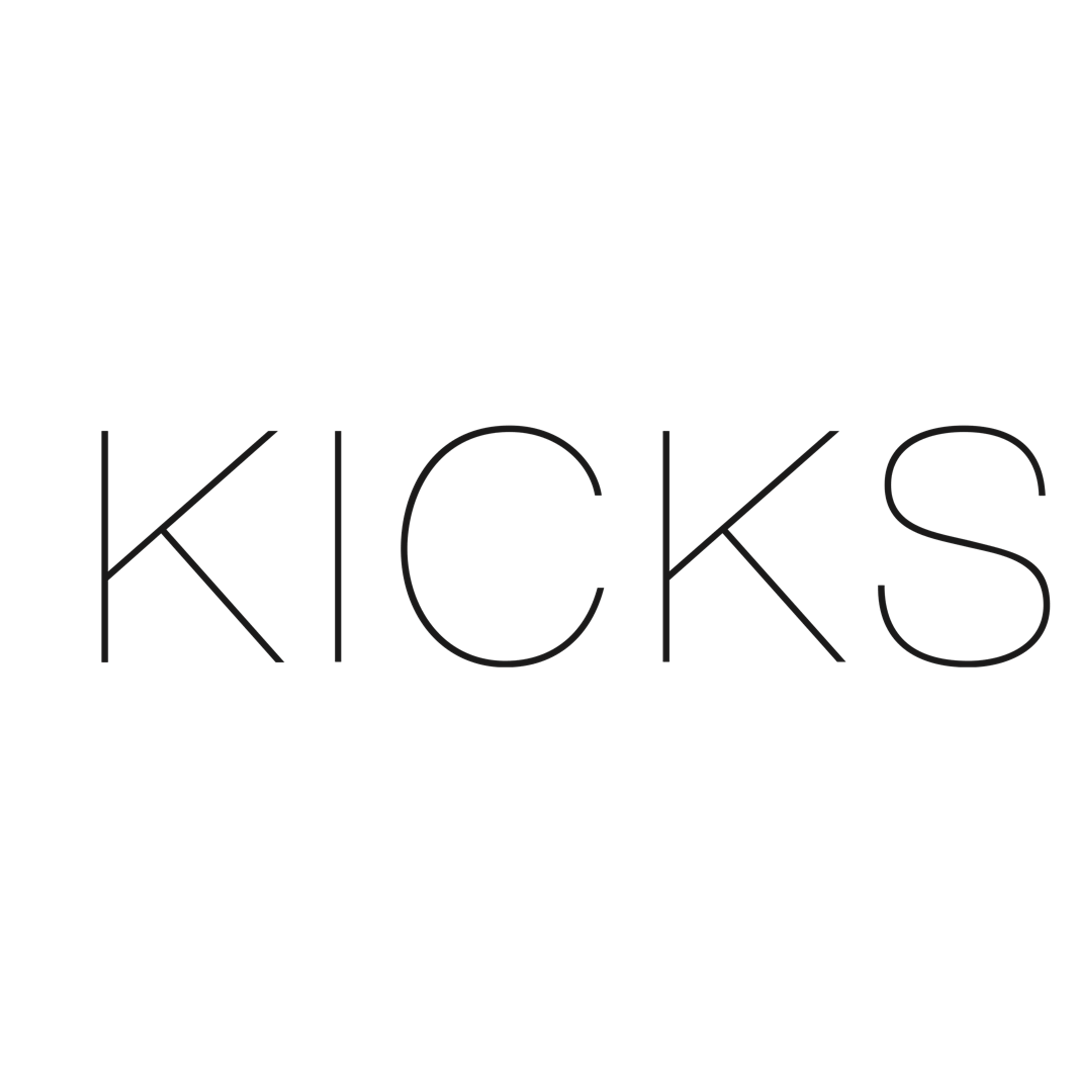 Kicks. Logo.