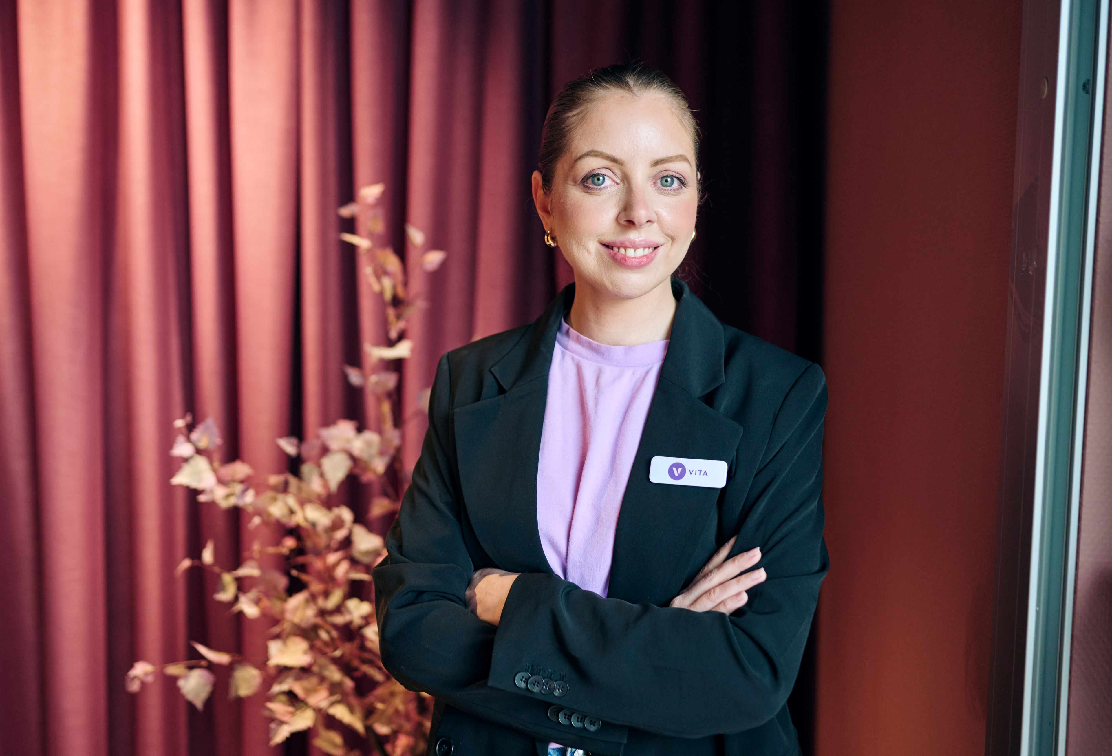 Foto av Anita Chandi butikksjef på VITA