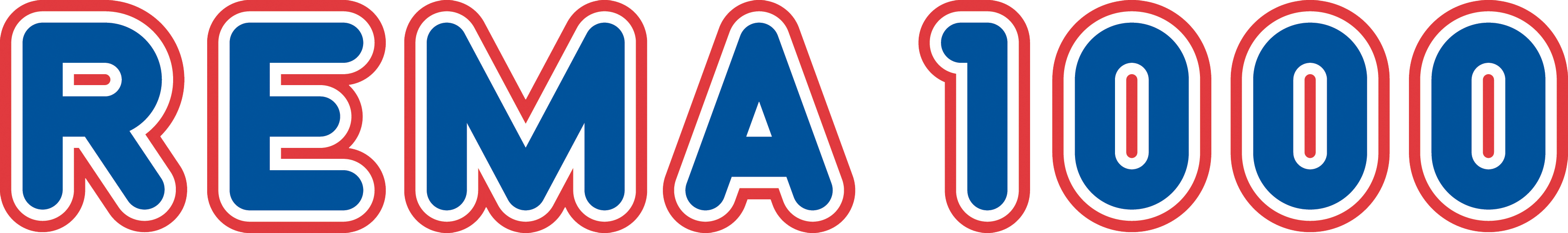 Rema 1000. Logo.