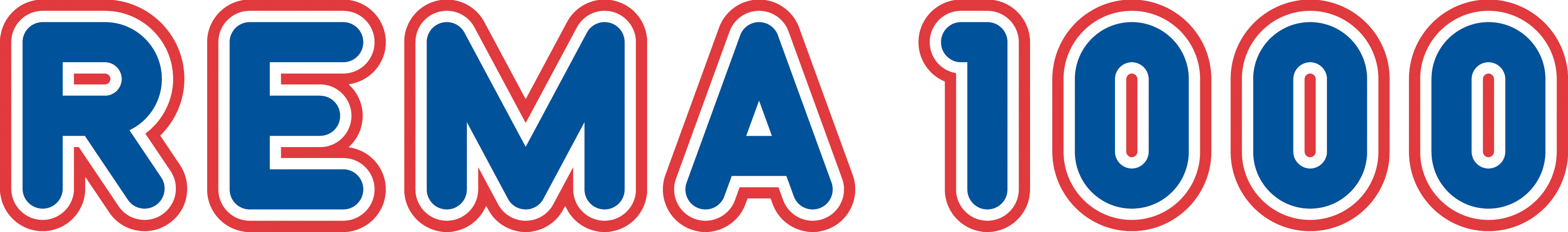 Rema 1000. Logo.