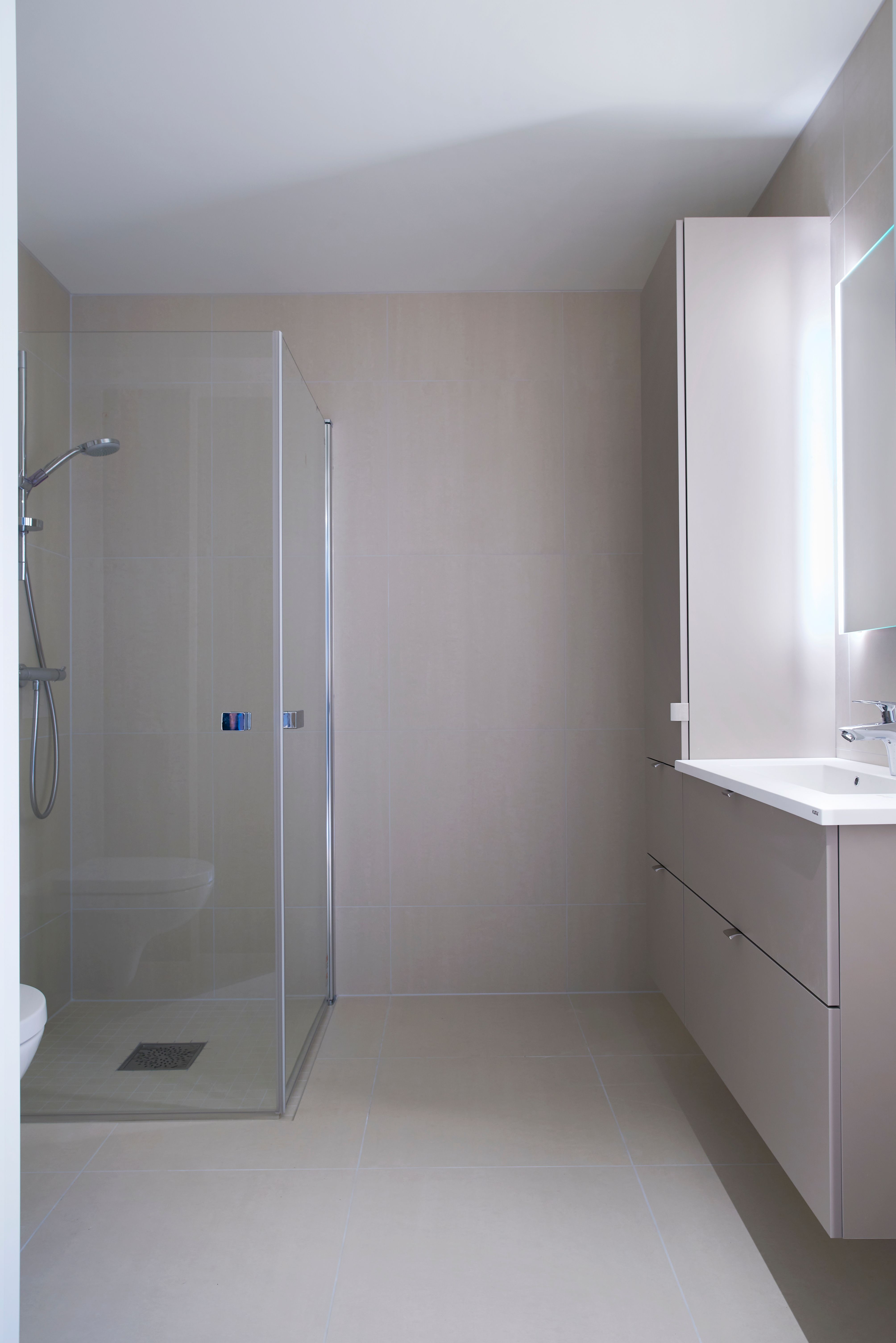 Foto av bad 3 i enebolig bygget av OBOS Block Watne Eneboliger i Heggedal i Asker