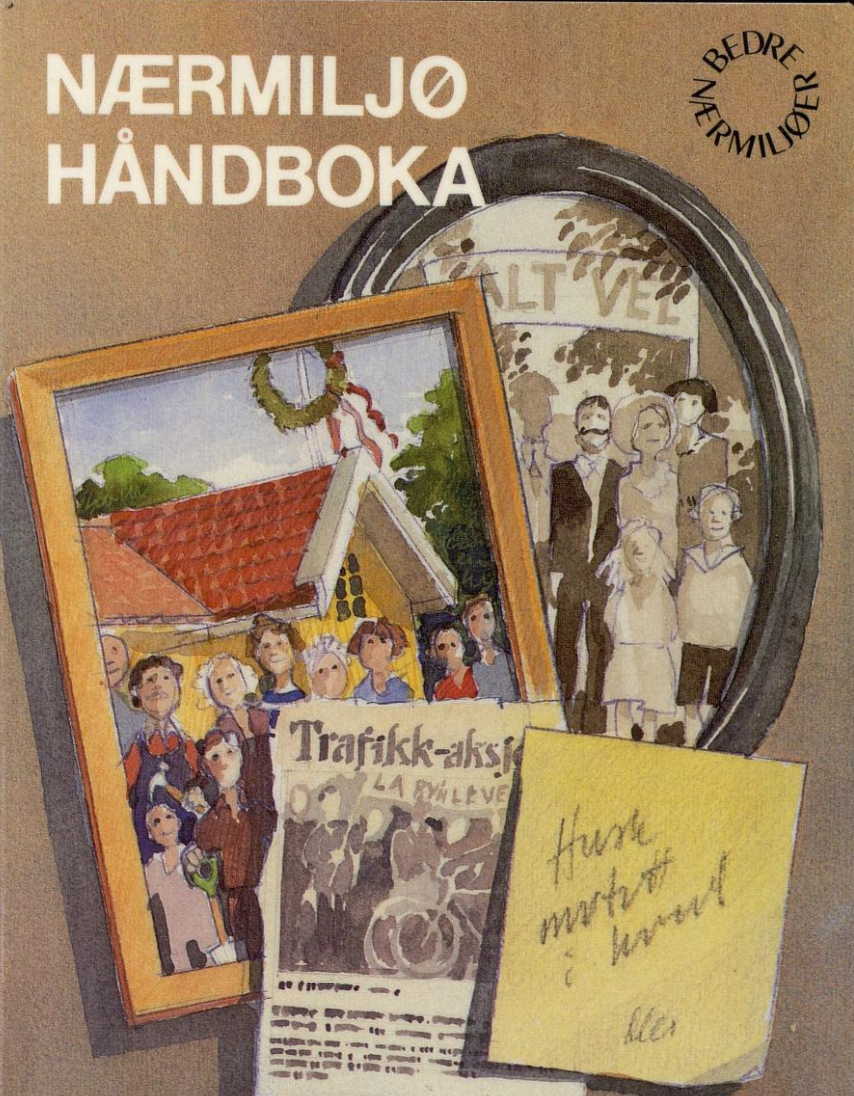 skjermbilde av forsiden til nærmiljøboka