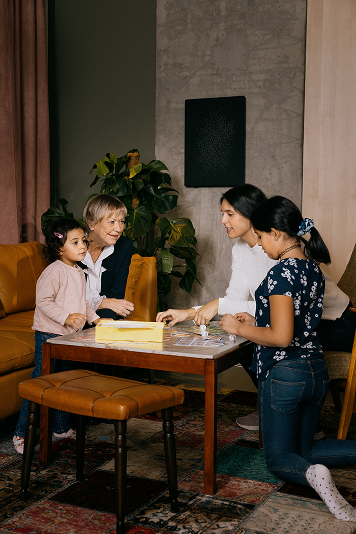 Her kan man være hele familien