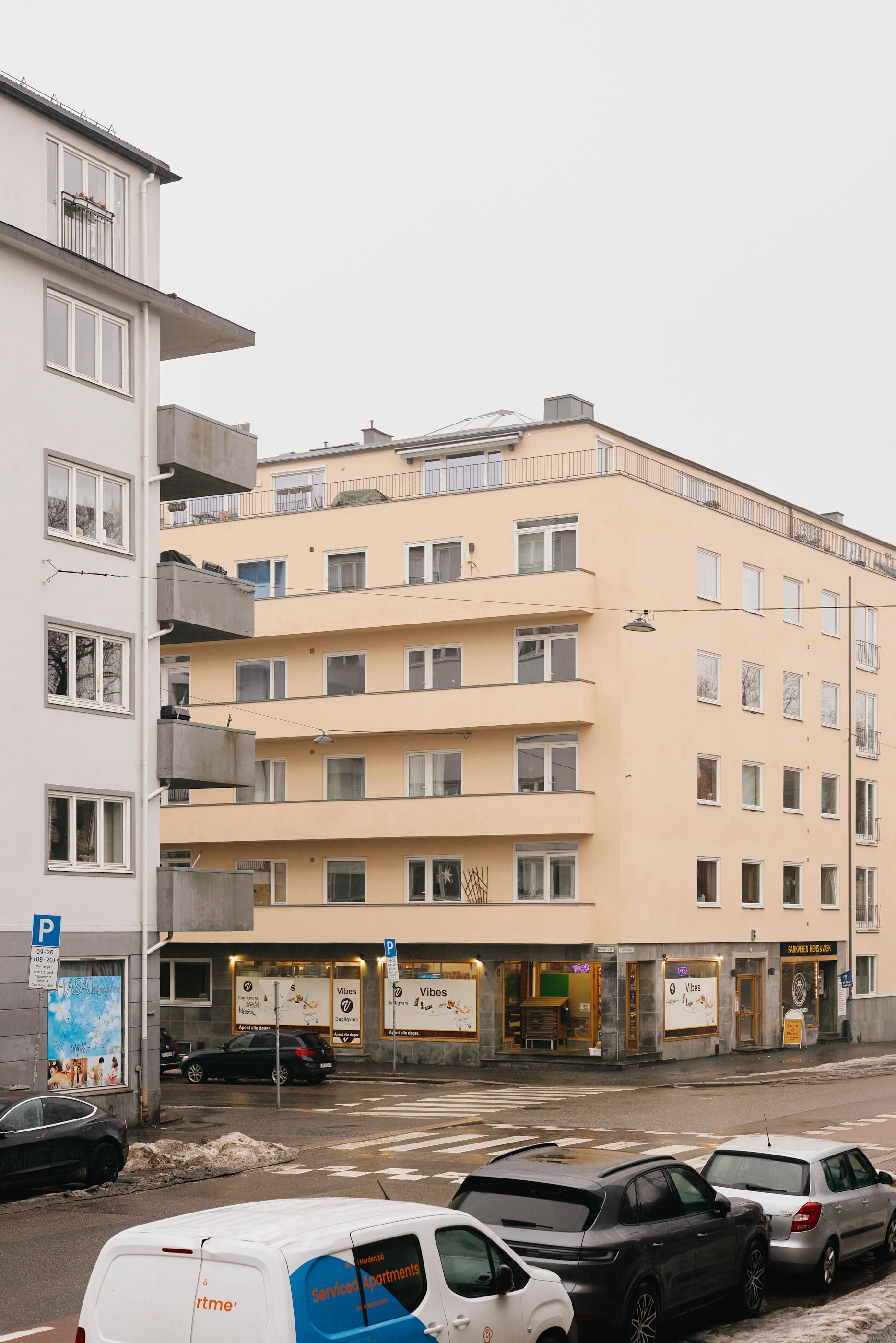 Foto av borettslaget Fargerborggata 6.