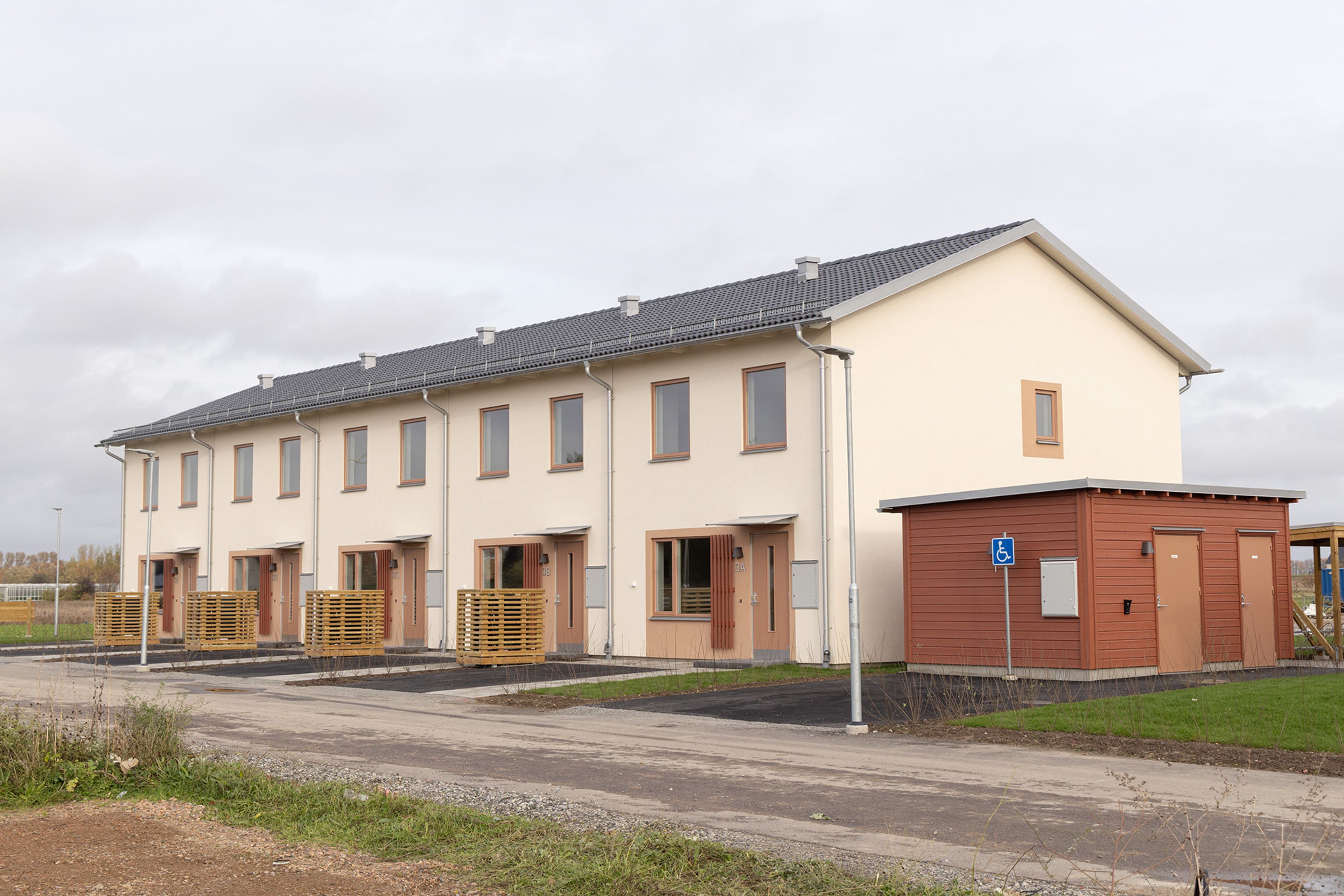 Tullstorps Ängar - Gatuvy Radhus 102 kvm
