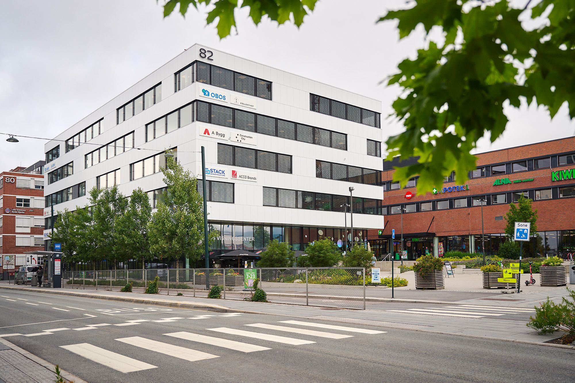 Foto av fasaden til Ulvenveien 82.