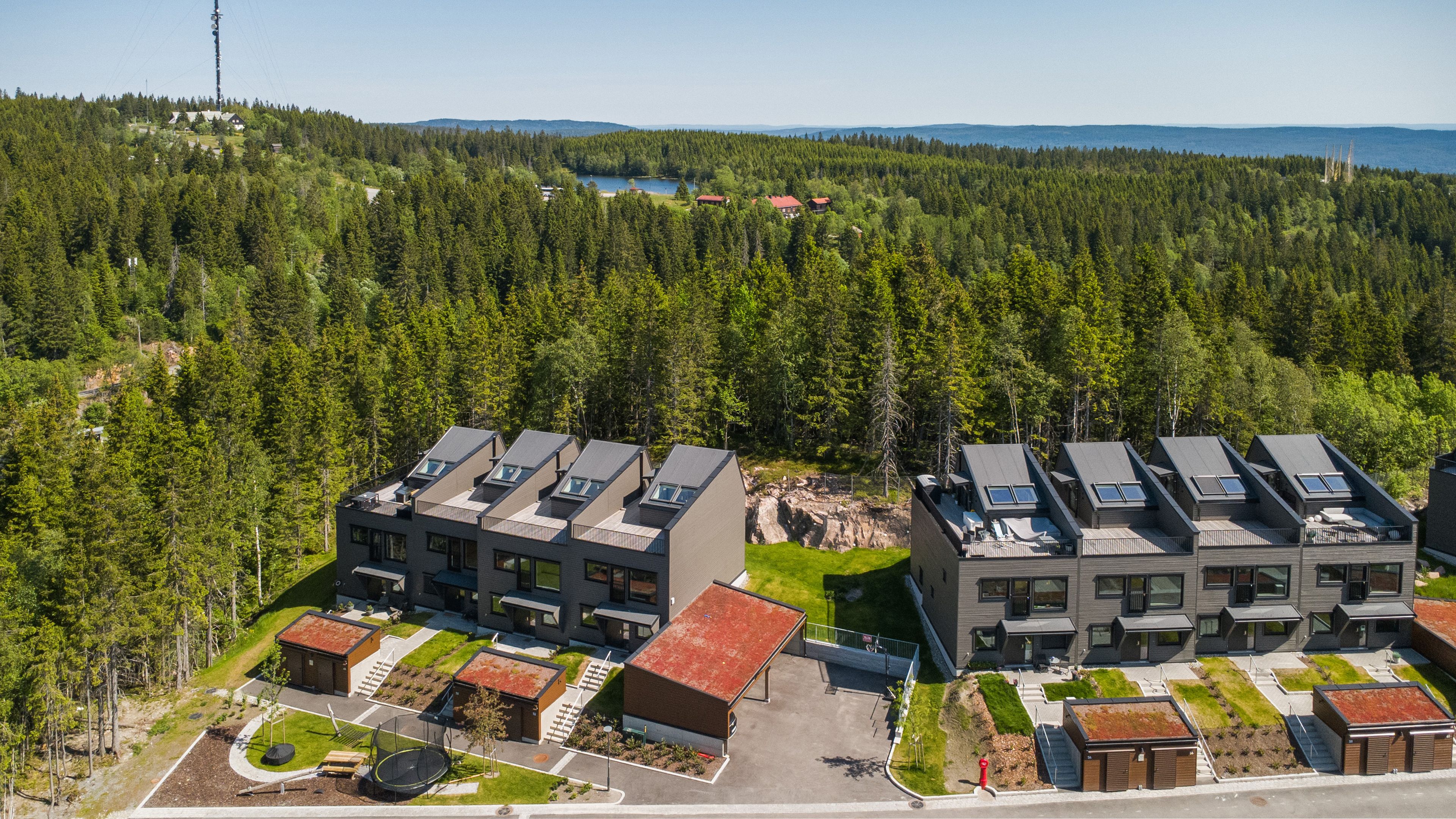 Bilde av boliger i Ullveien 19.