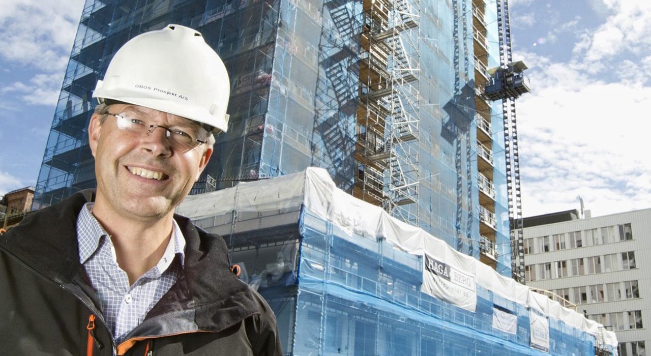 Øyvind Bodsberg, teknisk sjef for rehabilitering i OBOS Prosjekt.