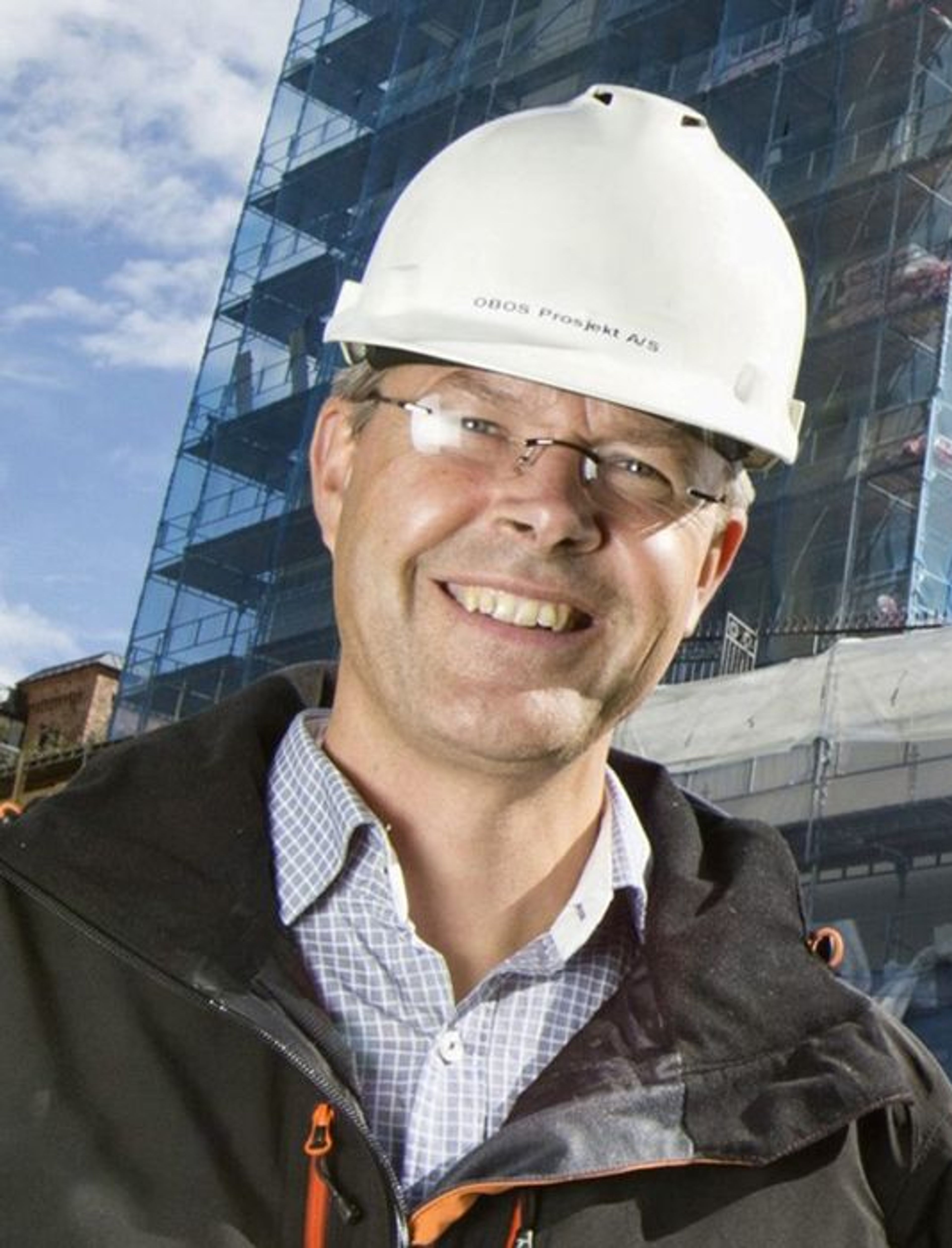 Øyvind Bodsberg, teknisk sjef for rehabilitering i OBOS Prosjekt.