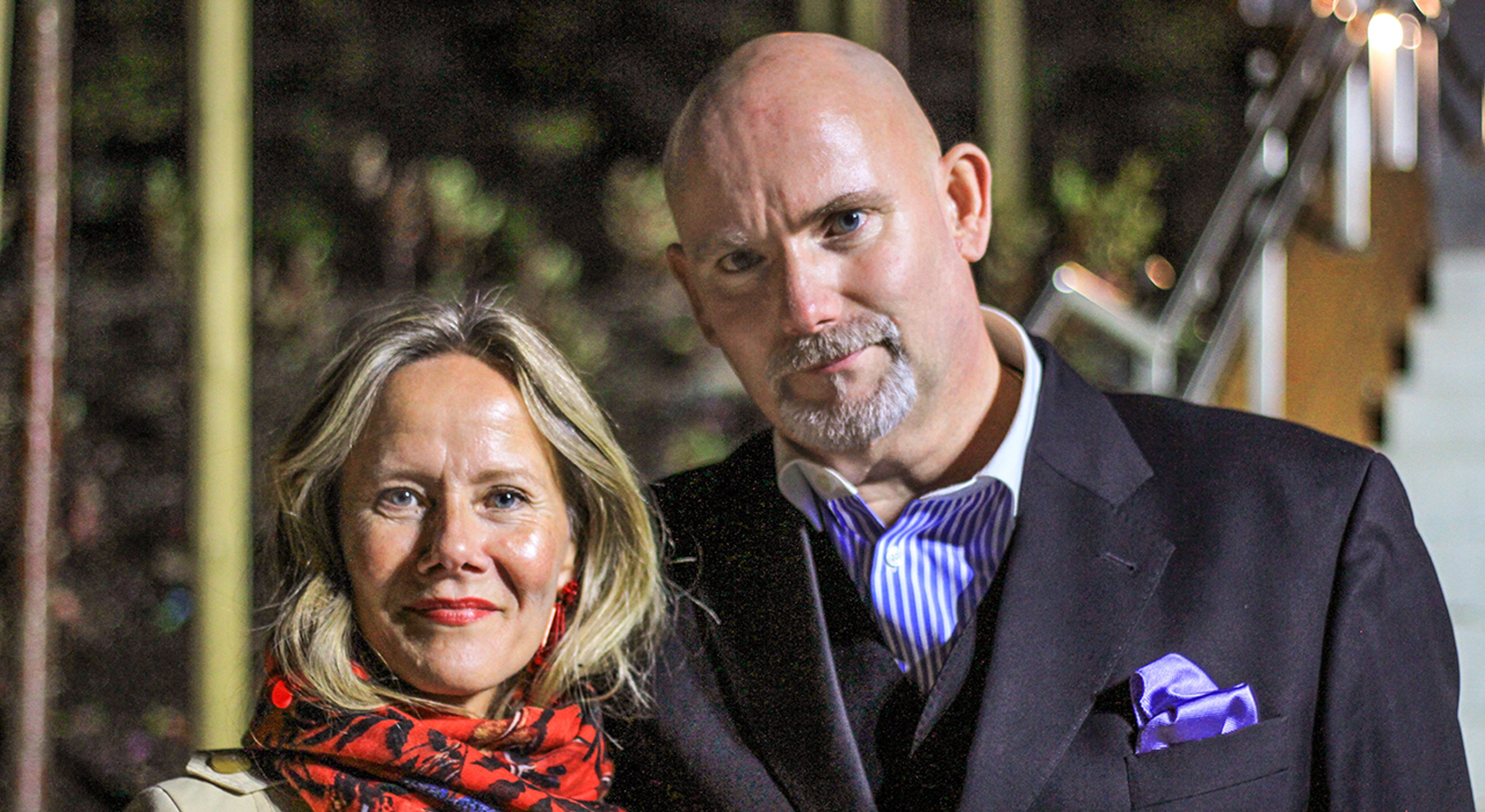 Bilde av sopransolist Hildegunn Coucheron og tenorsolist Thor Inge Falch.