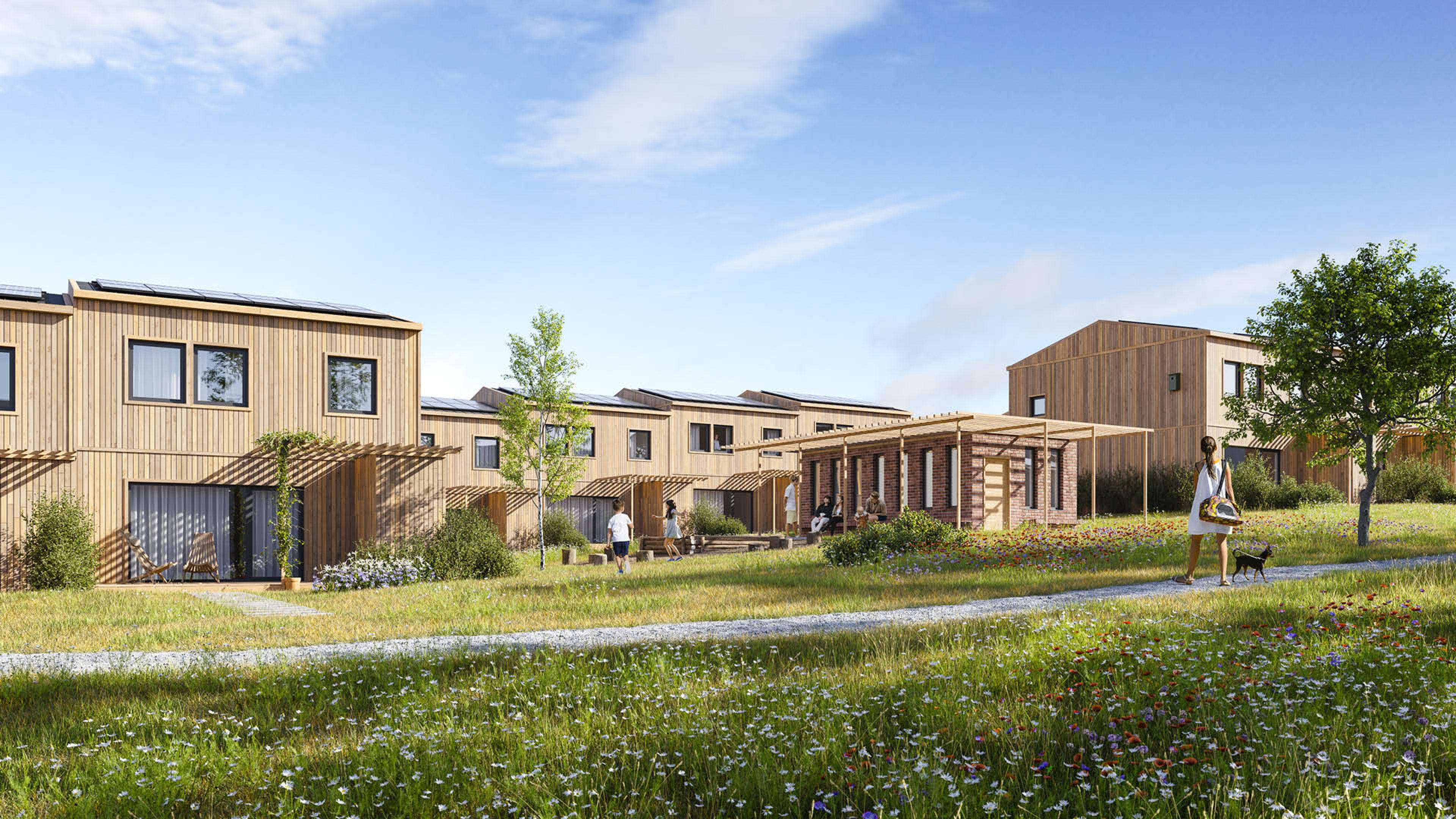 radhus i lummig miljö