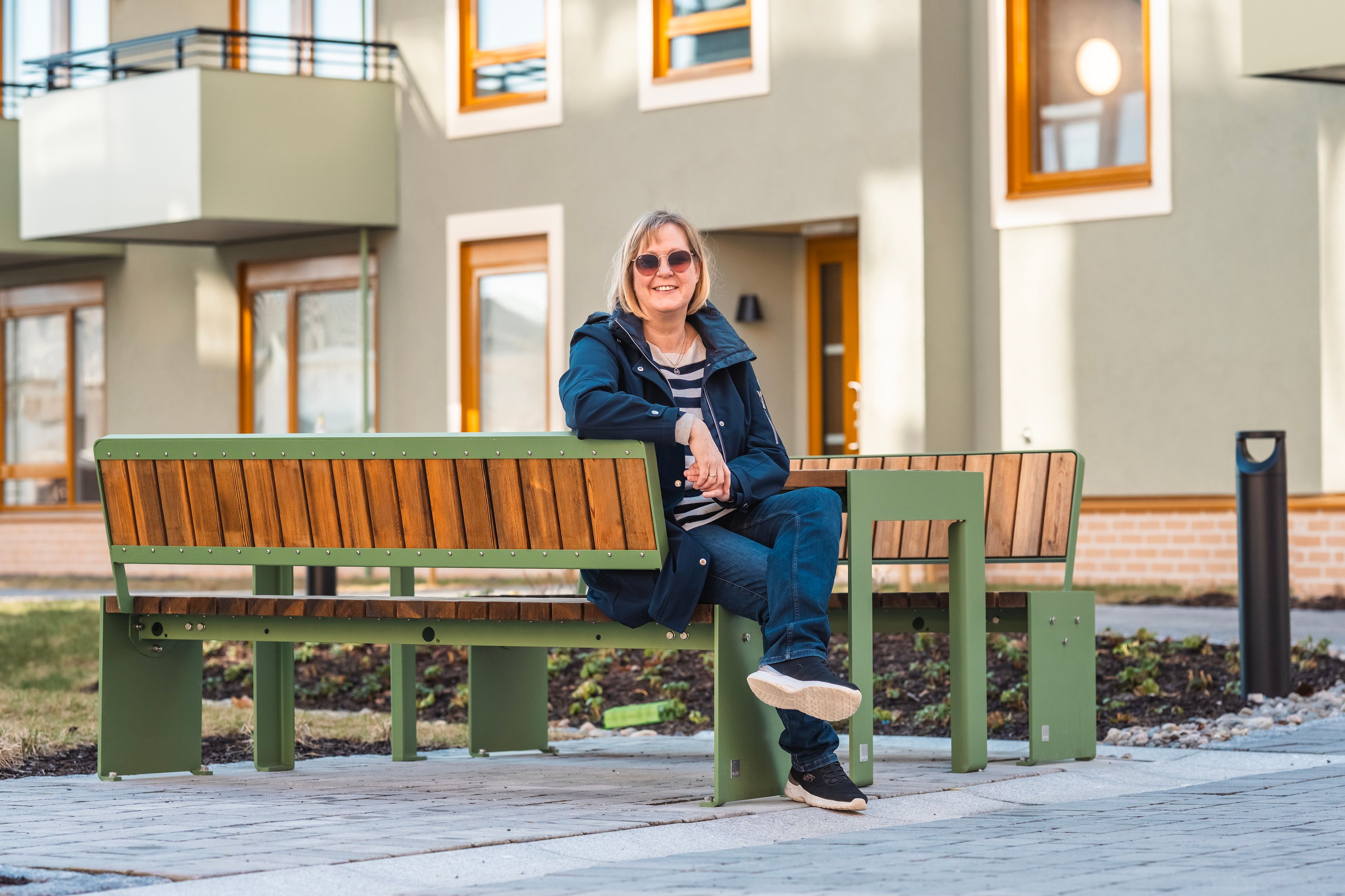 Helene Østrem flytter inn i Kvarteret.