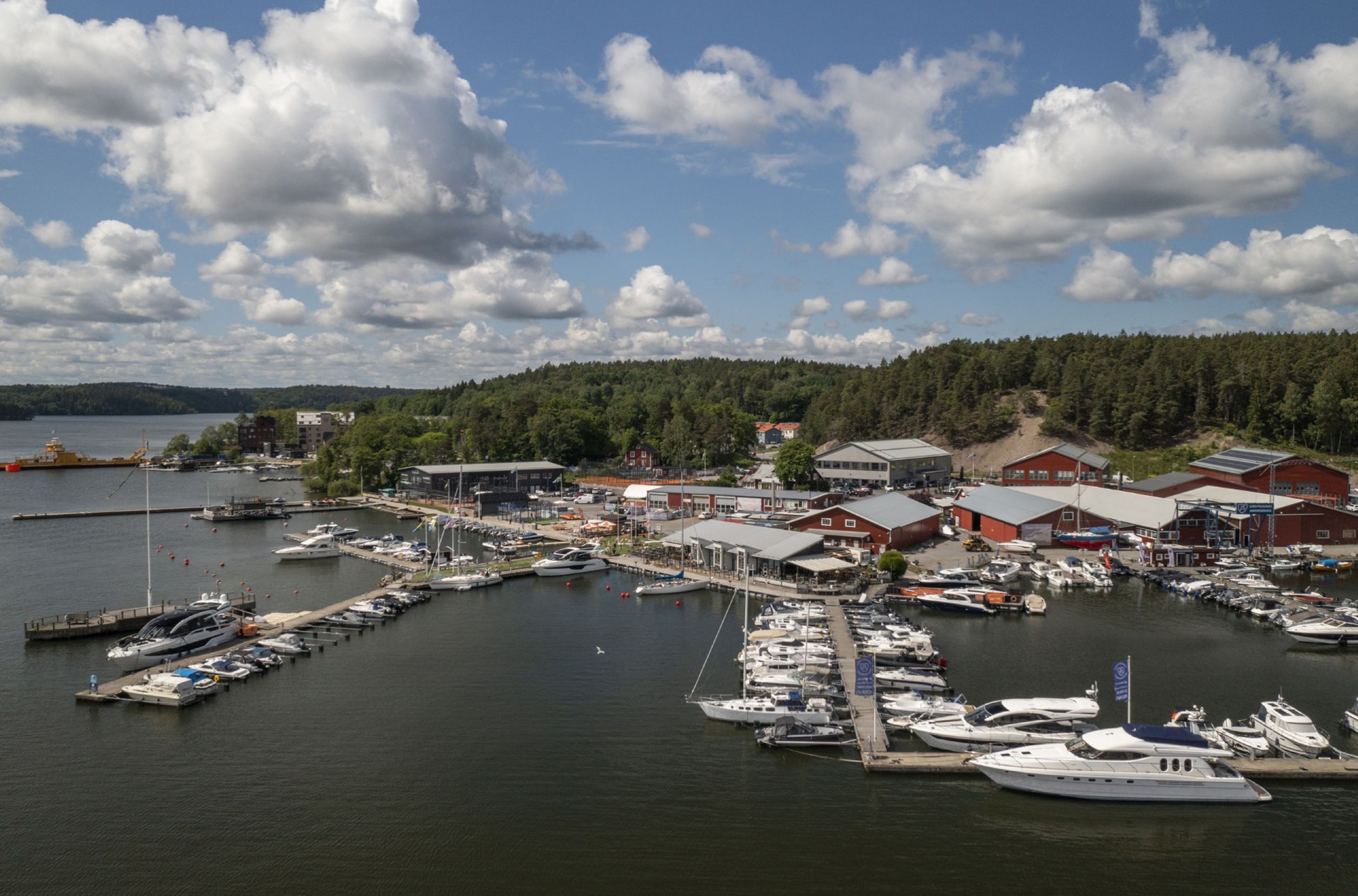 Miljöbild: Båthamn