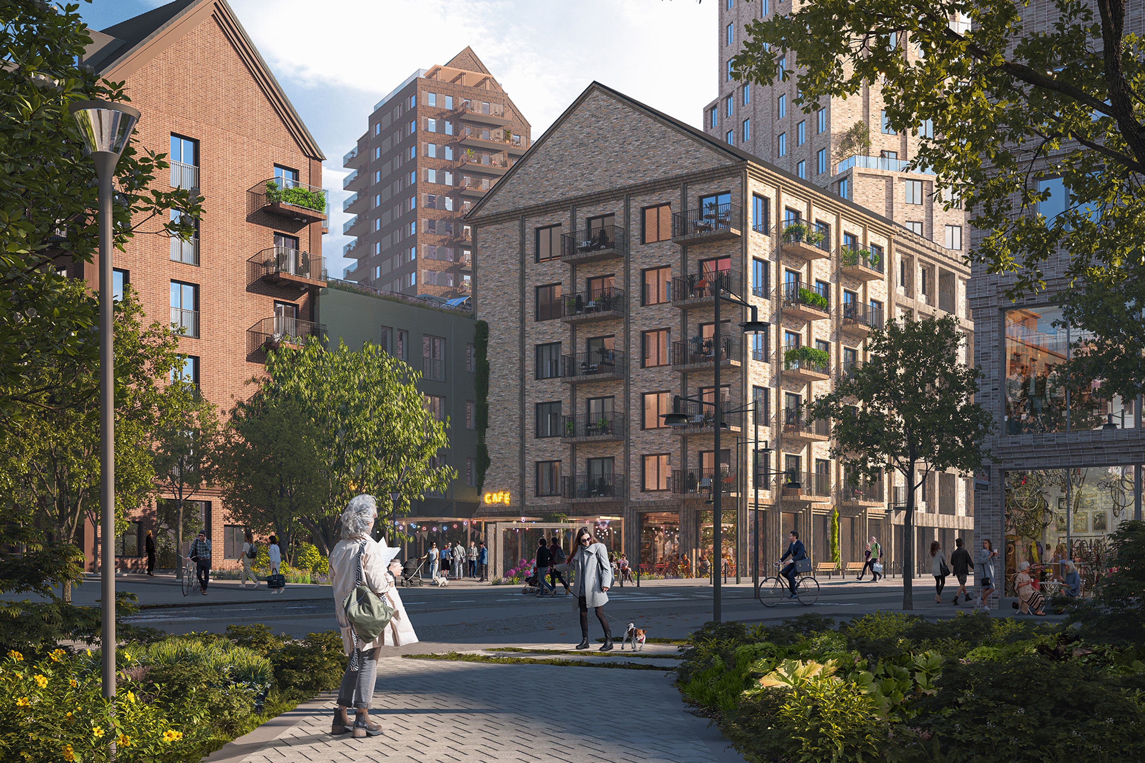 Explora Södra Änggården Göteborg - omgivning