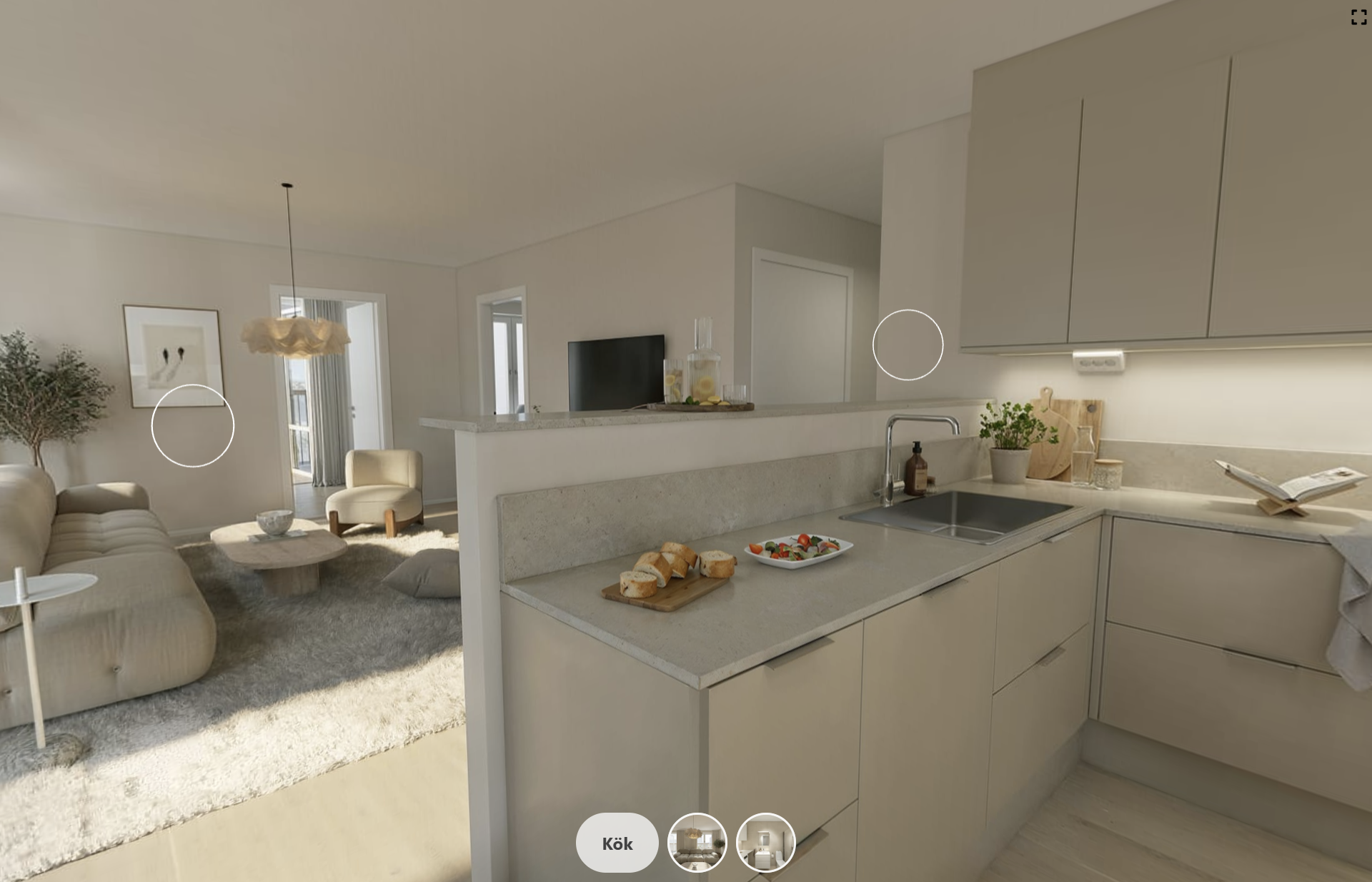 Visningslägenhet 3D Terrasshusen