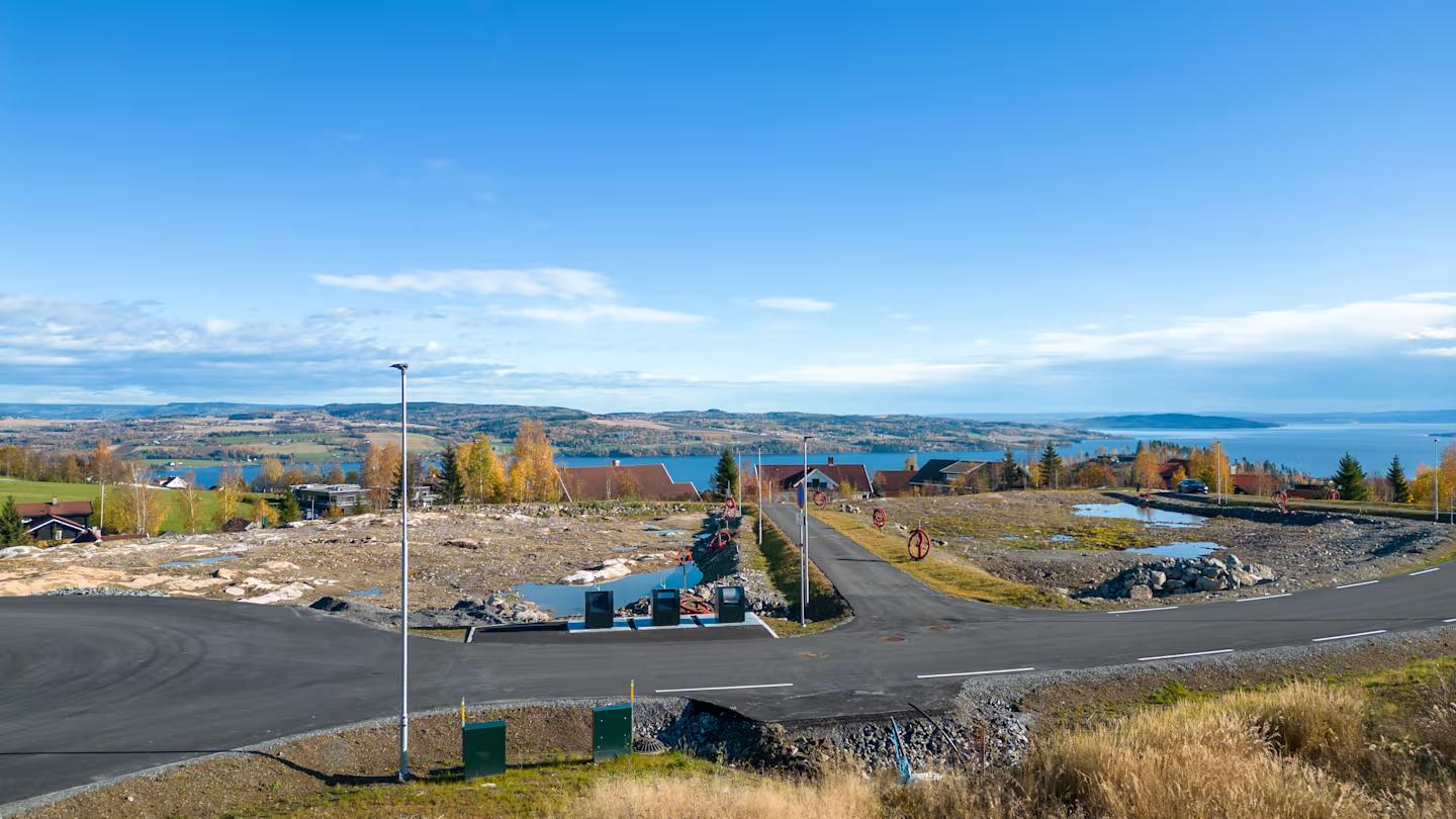 Bilde fra tomt 4, tatt 19.10.2023.