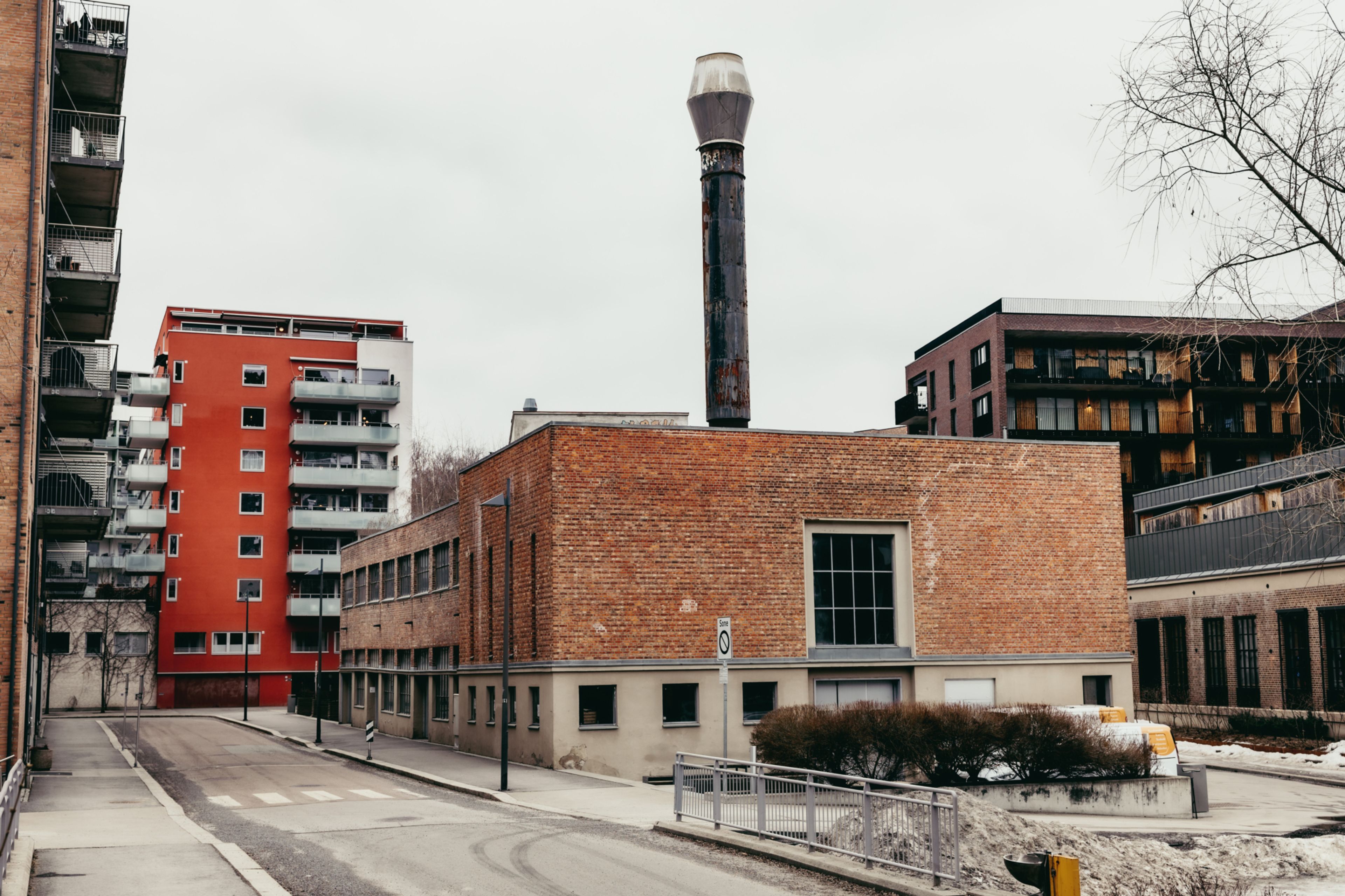 Fyrhuset i Kværnerbyen.