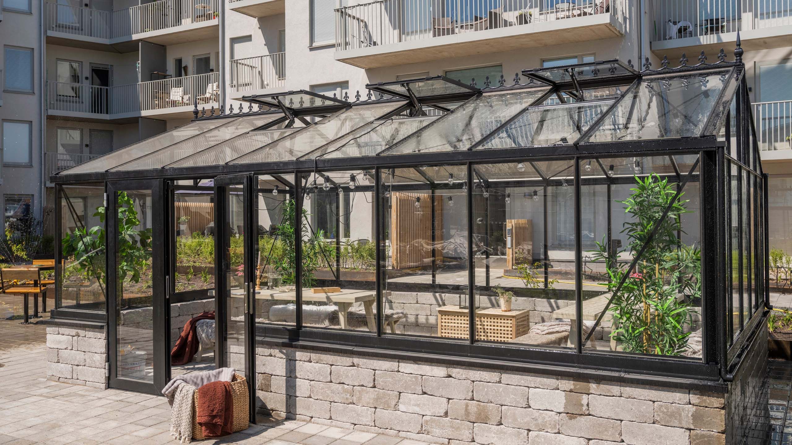 orangerie i solen