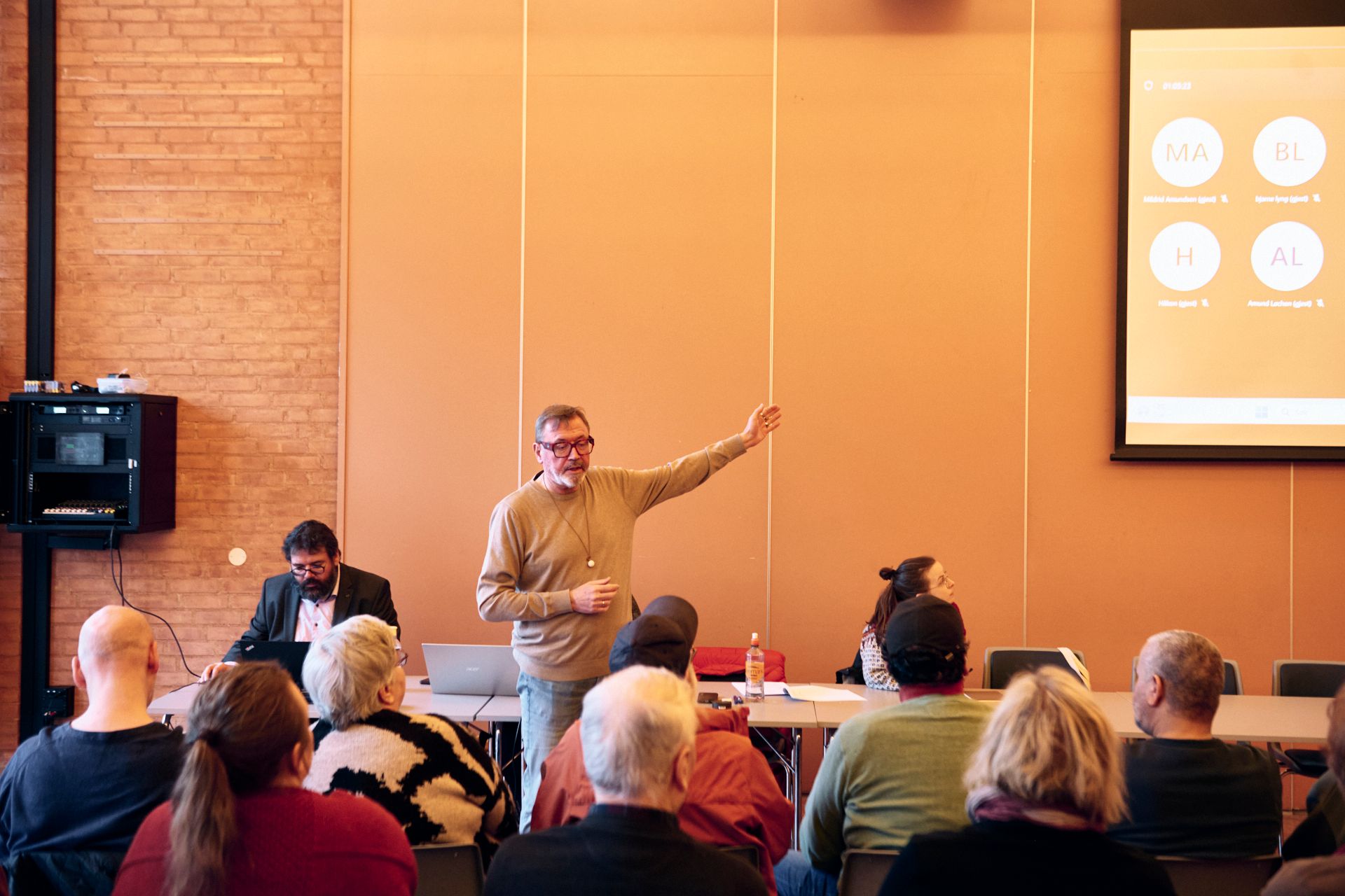 Portrett av styrelederen i Liakollen borettslag, Nils-Inge Bergan.