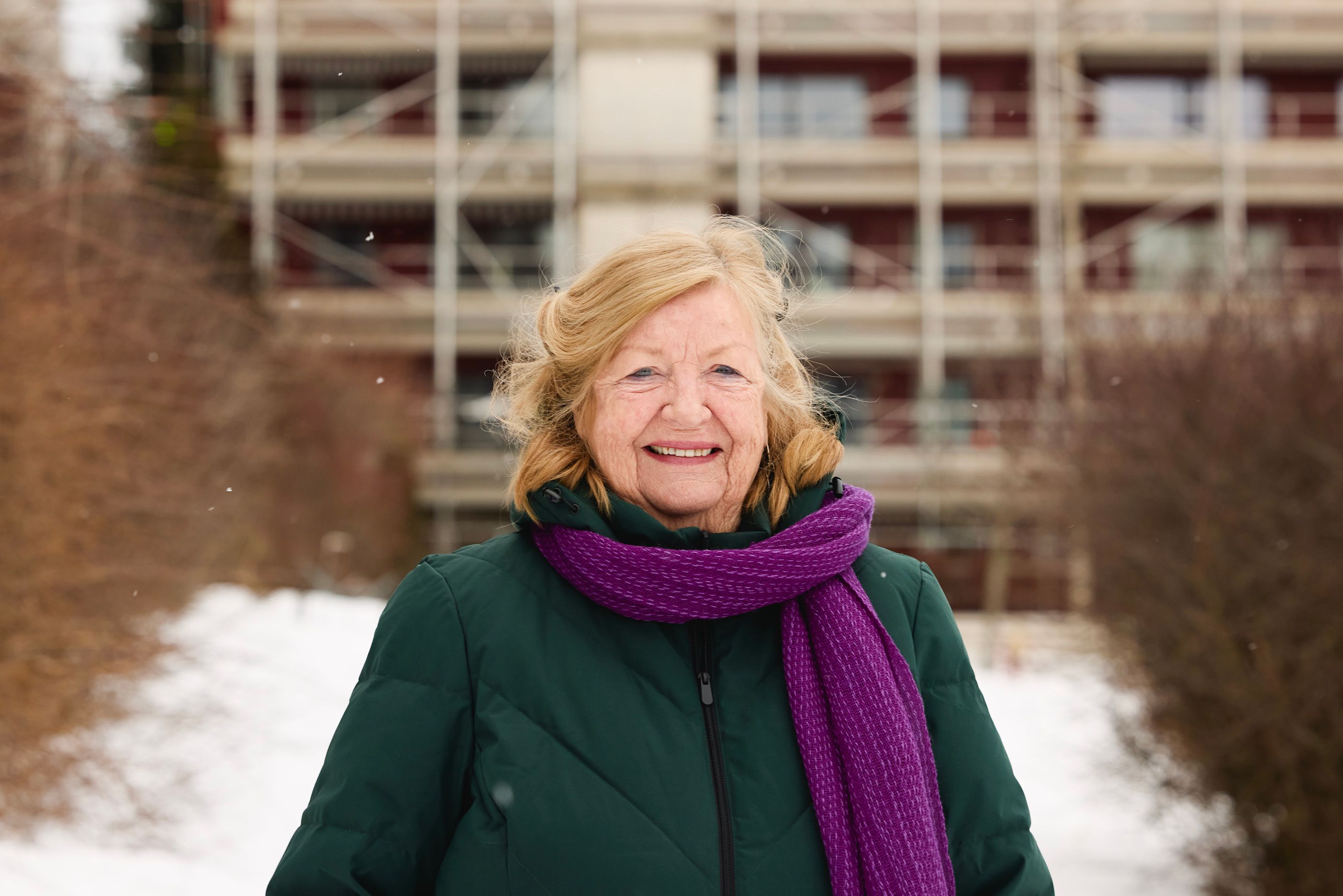 Anne Siri Brandrud, styreleder i Alna terrasse på Etterstad