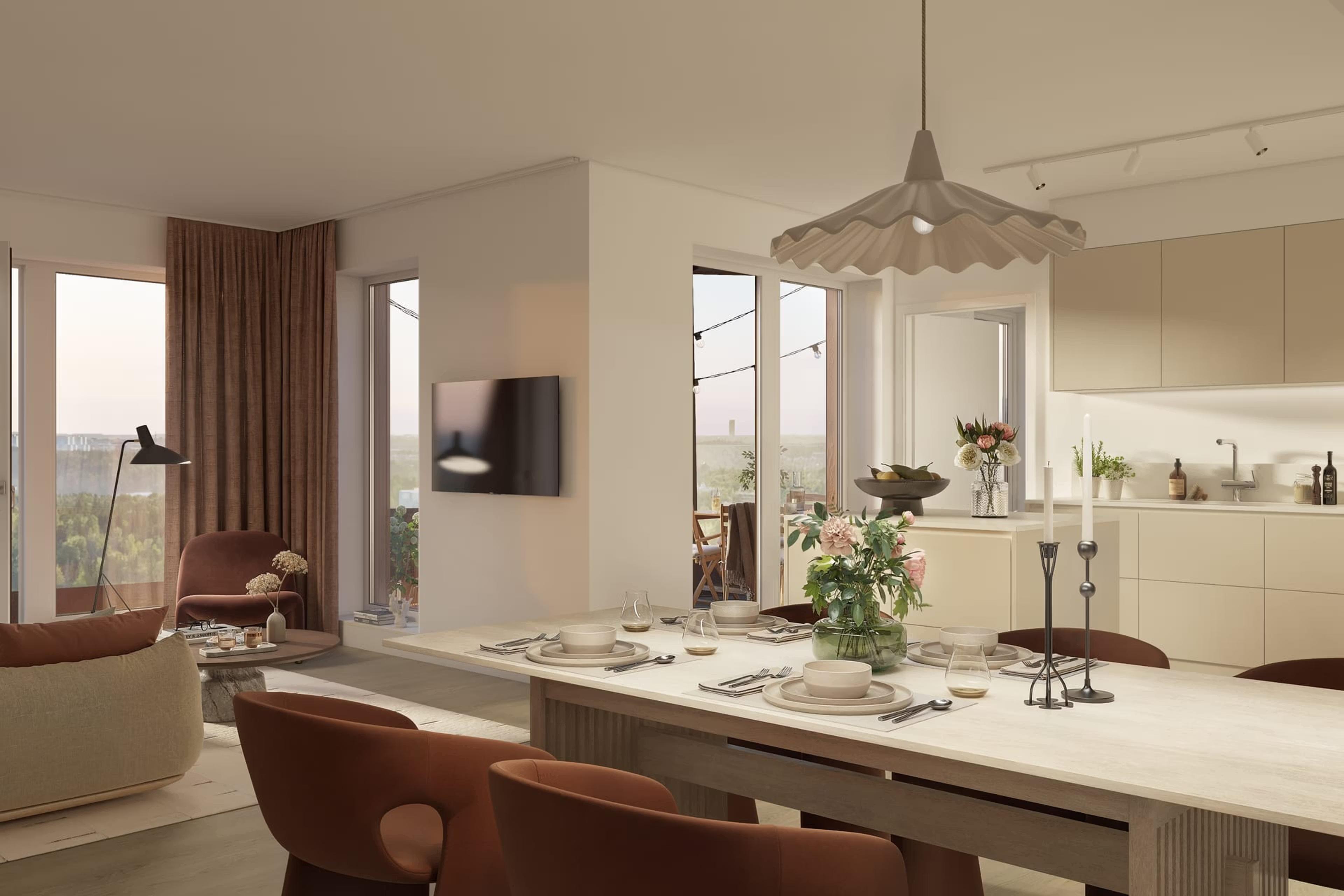 Lägenhet i Stadljus