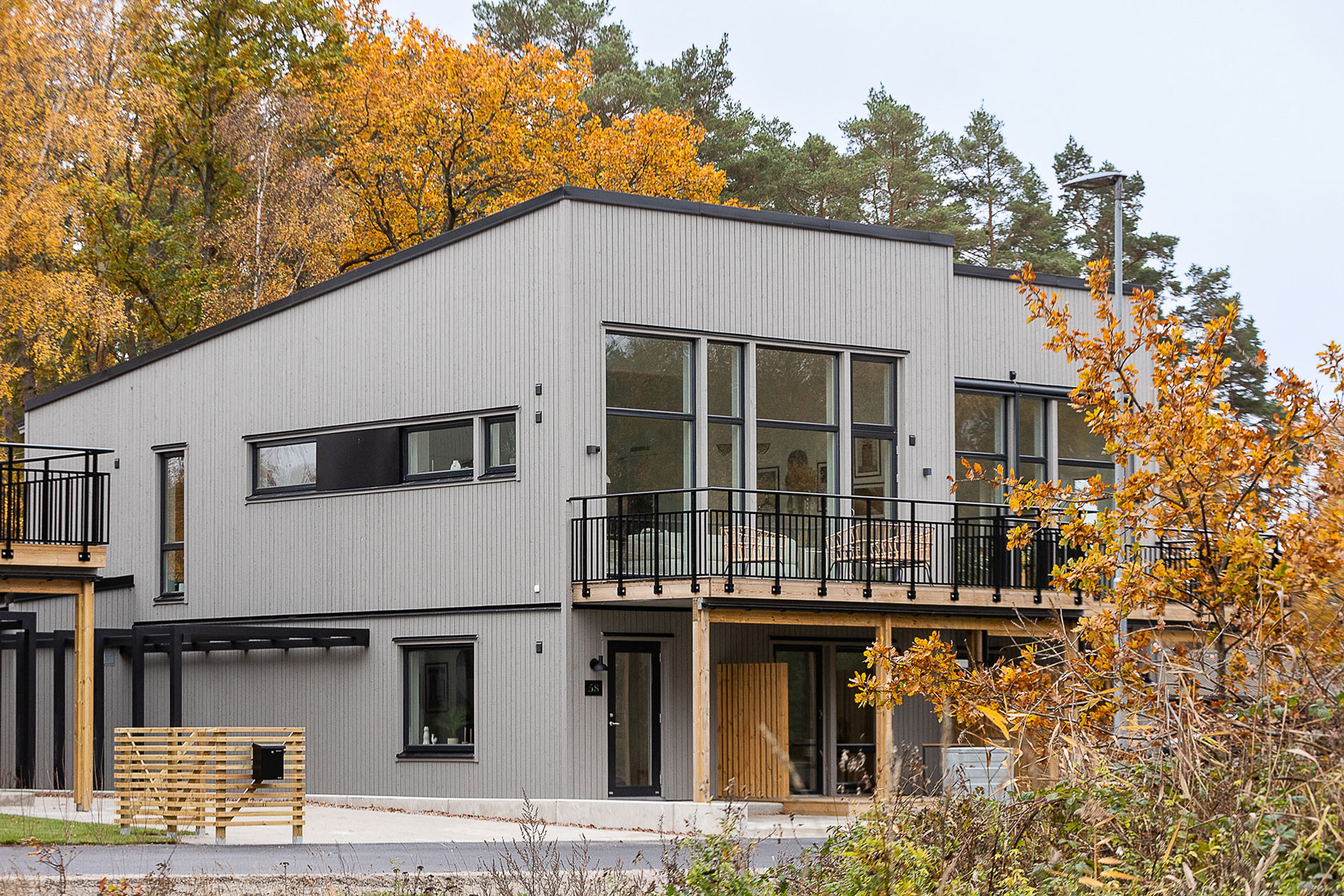 Parhus Stensö Brygga gatuvy