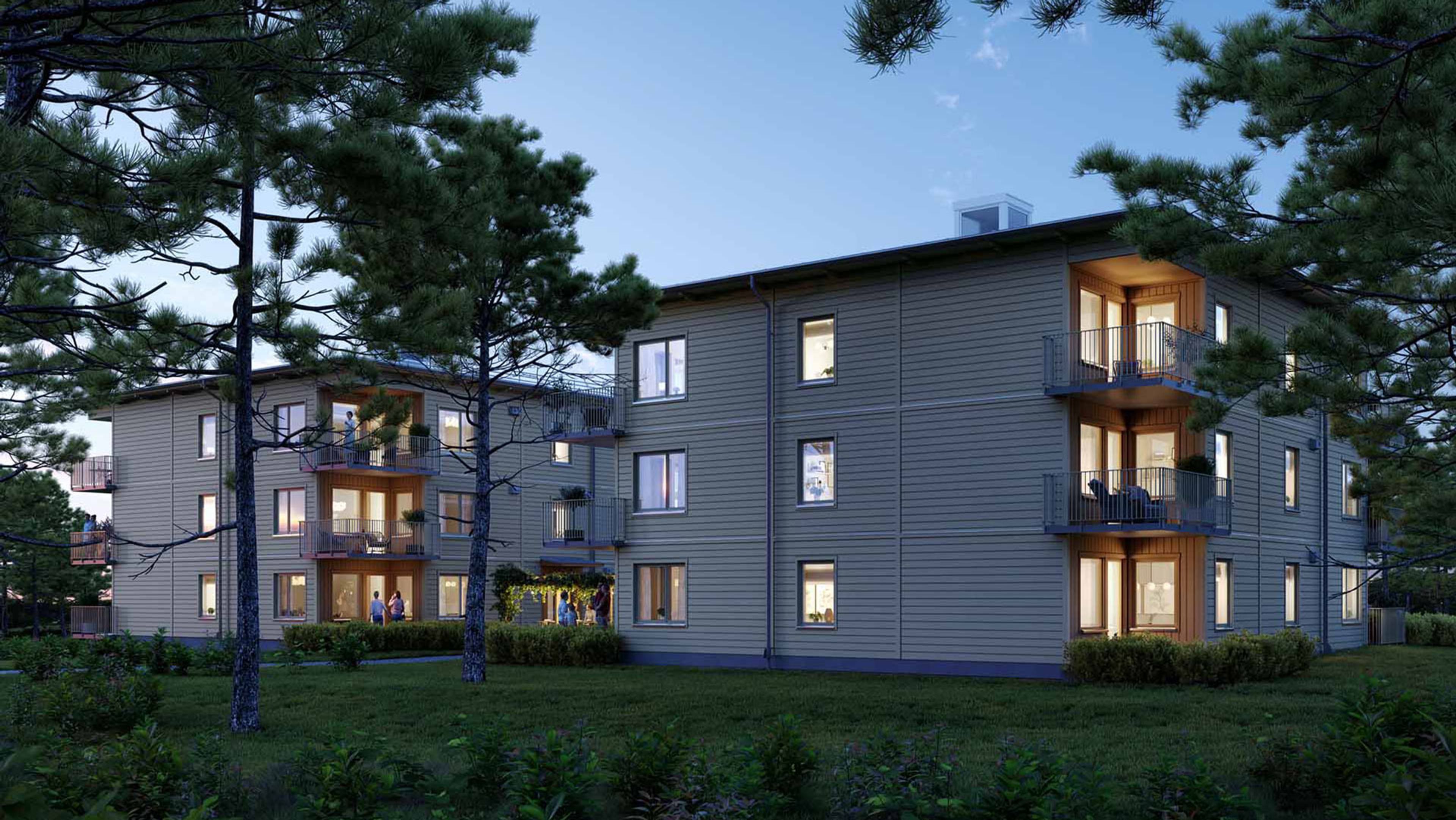 Brf Lövsångaren – vacker parkvilla på 3 plan.